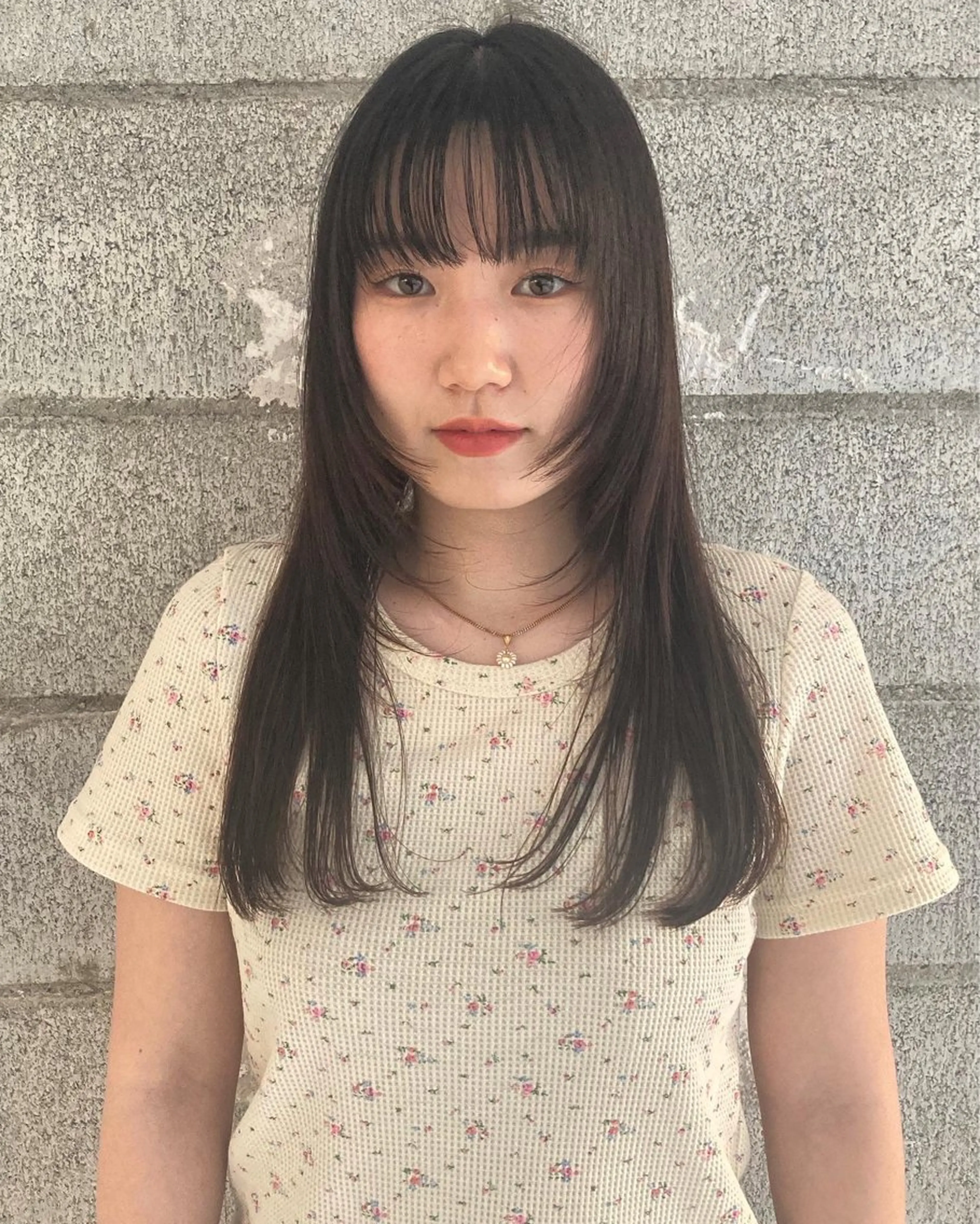 セミロング レイヤーカット BRIST kitaのヘアスタイル