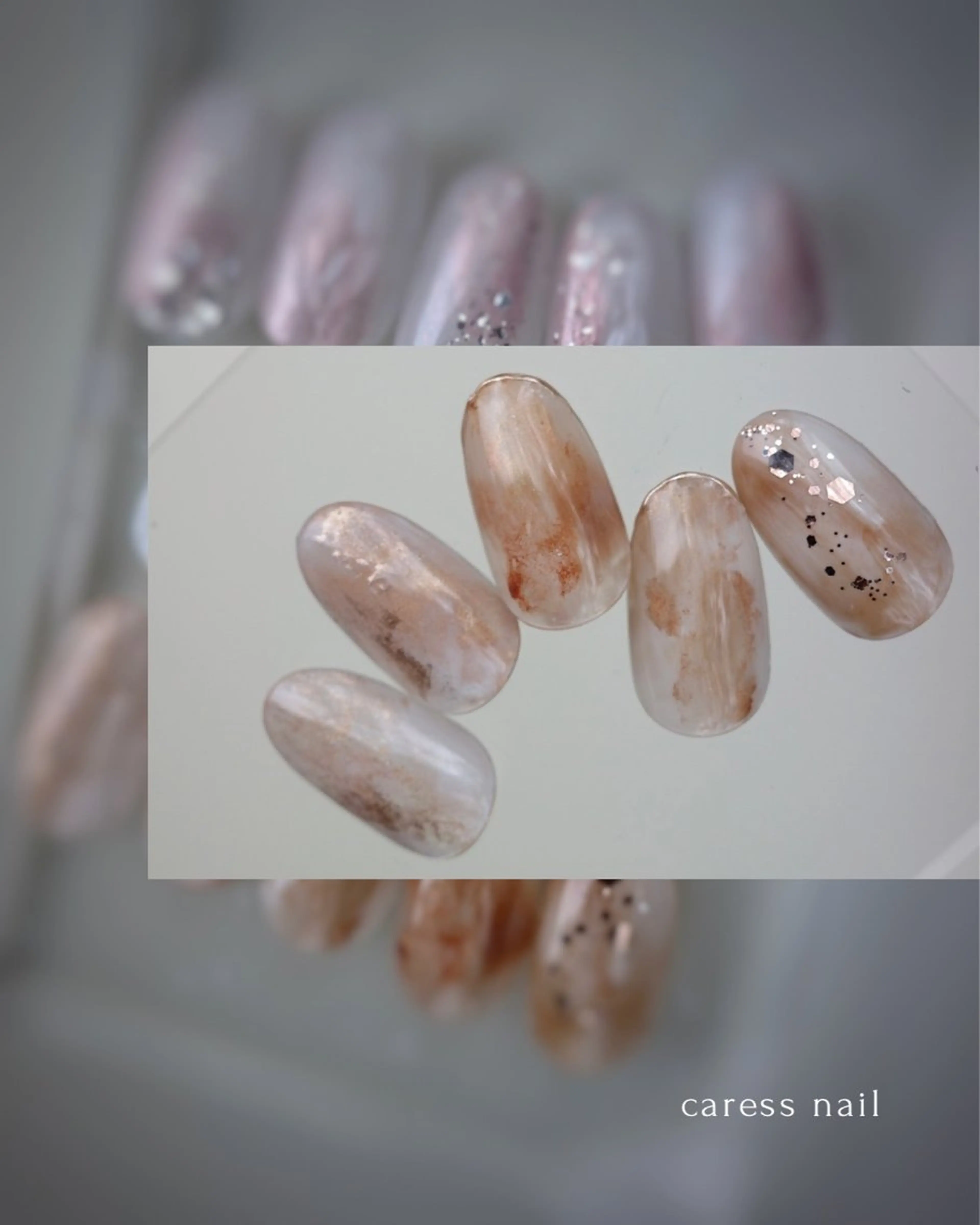 ネイル caress  nail カレスネイル　代々木上原所属・カレスネイル さいのネイルデザイン