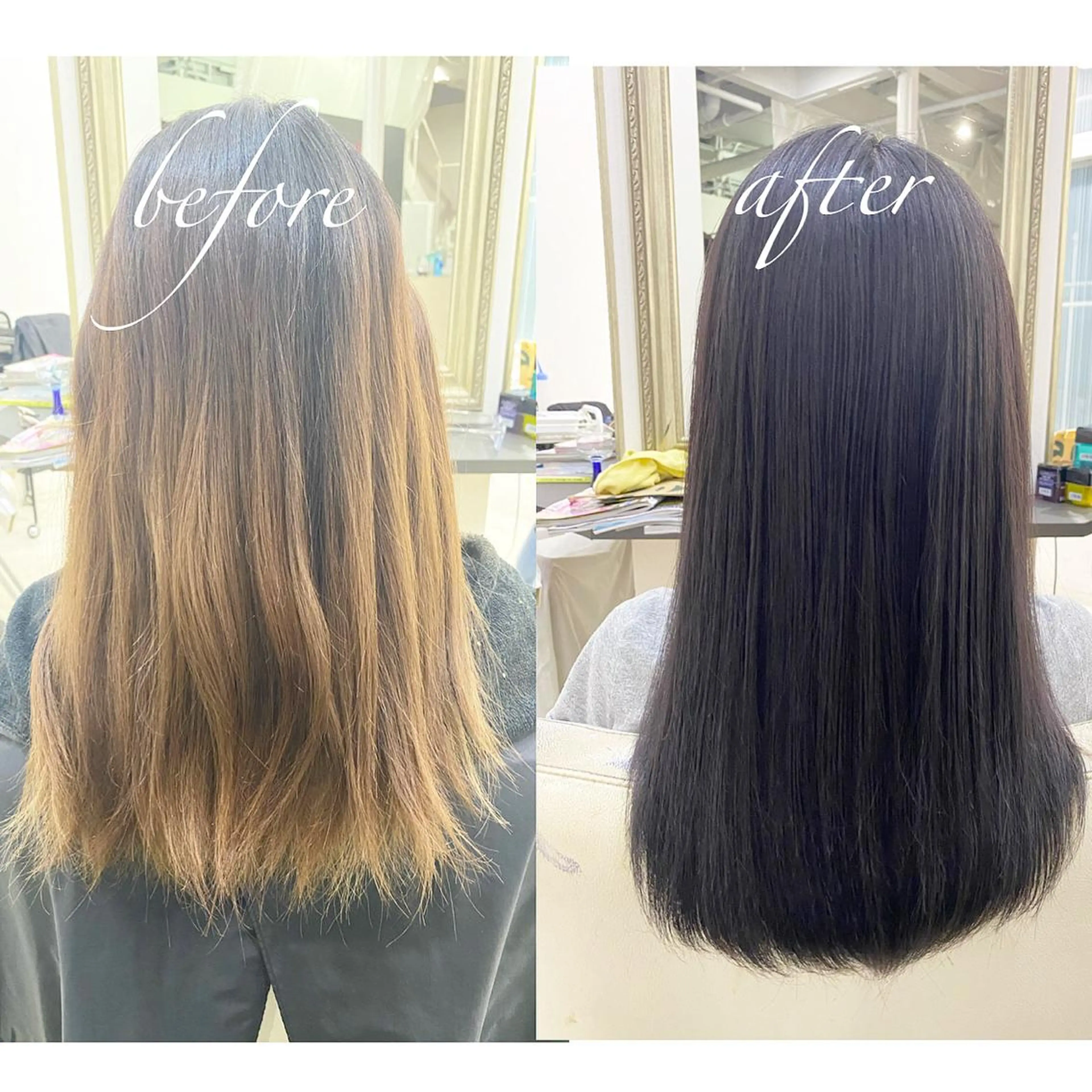 ロング カラー 髪質改善 トリートメント いんかろーず所属・羽澤 亨威【髪質改善】のヘアスタイル