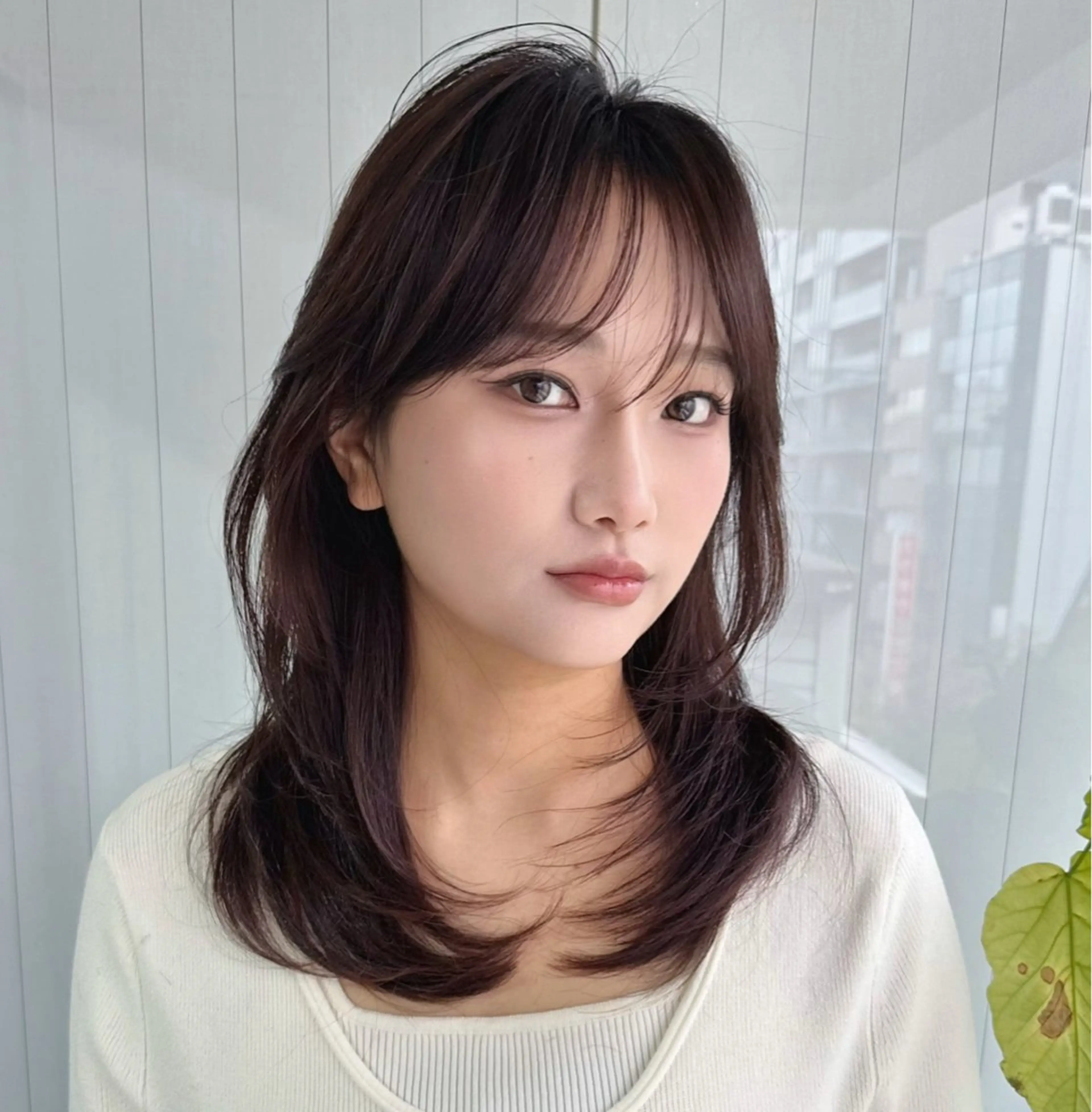 セミロング カラー カット ヘアカラー 韓国ヘア✨美髪矯正✨ 渋谷 etoraのヘアスタイル