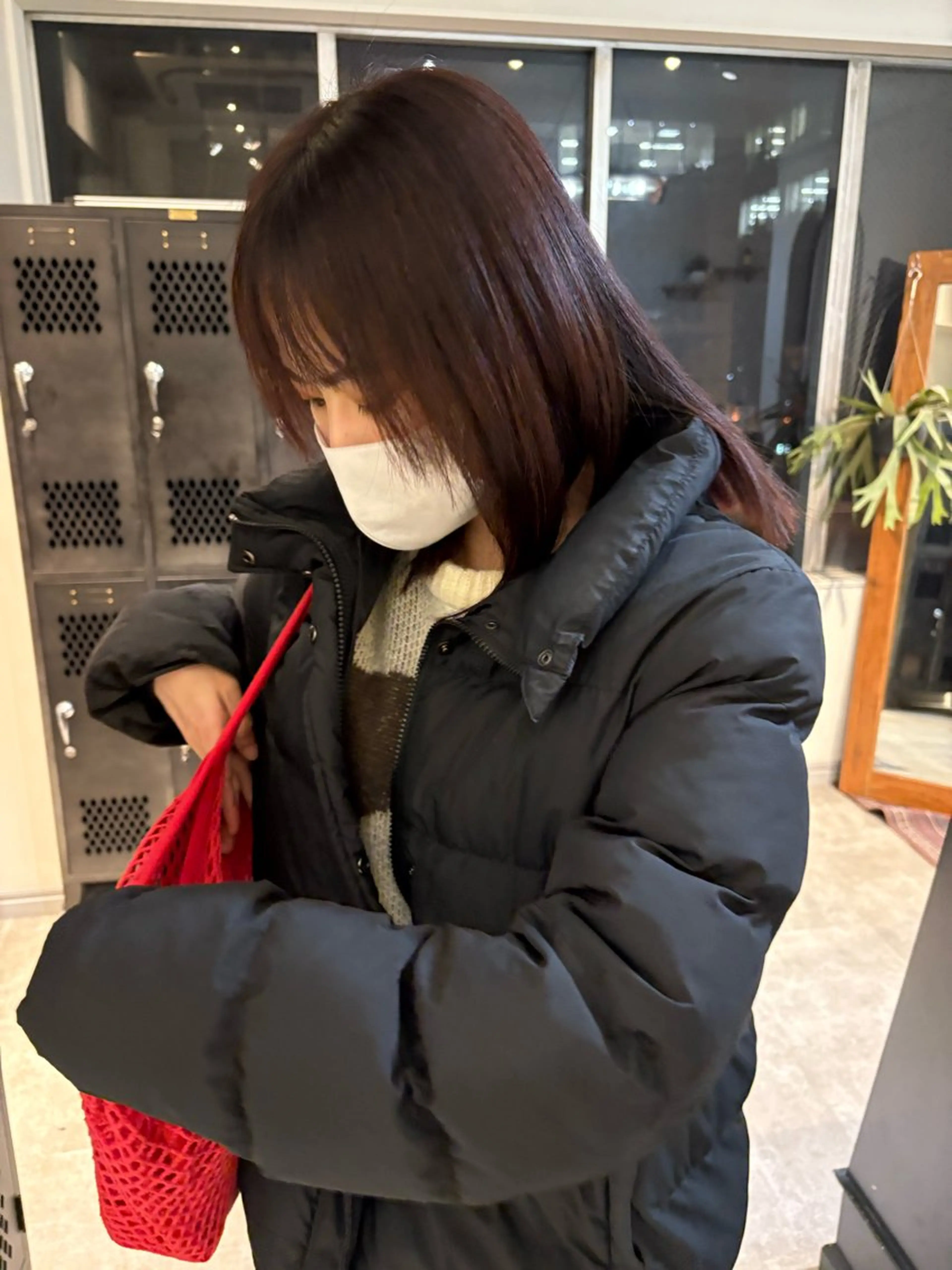 ミディアム ヘアカラー SIKI yuuna レイヤーカット🪽のヘアスタイル