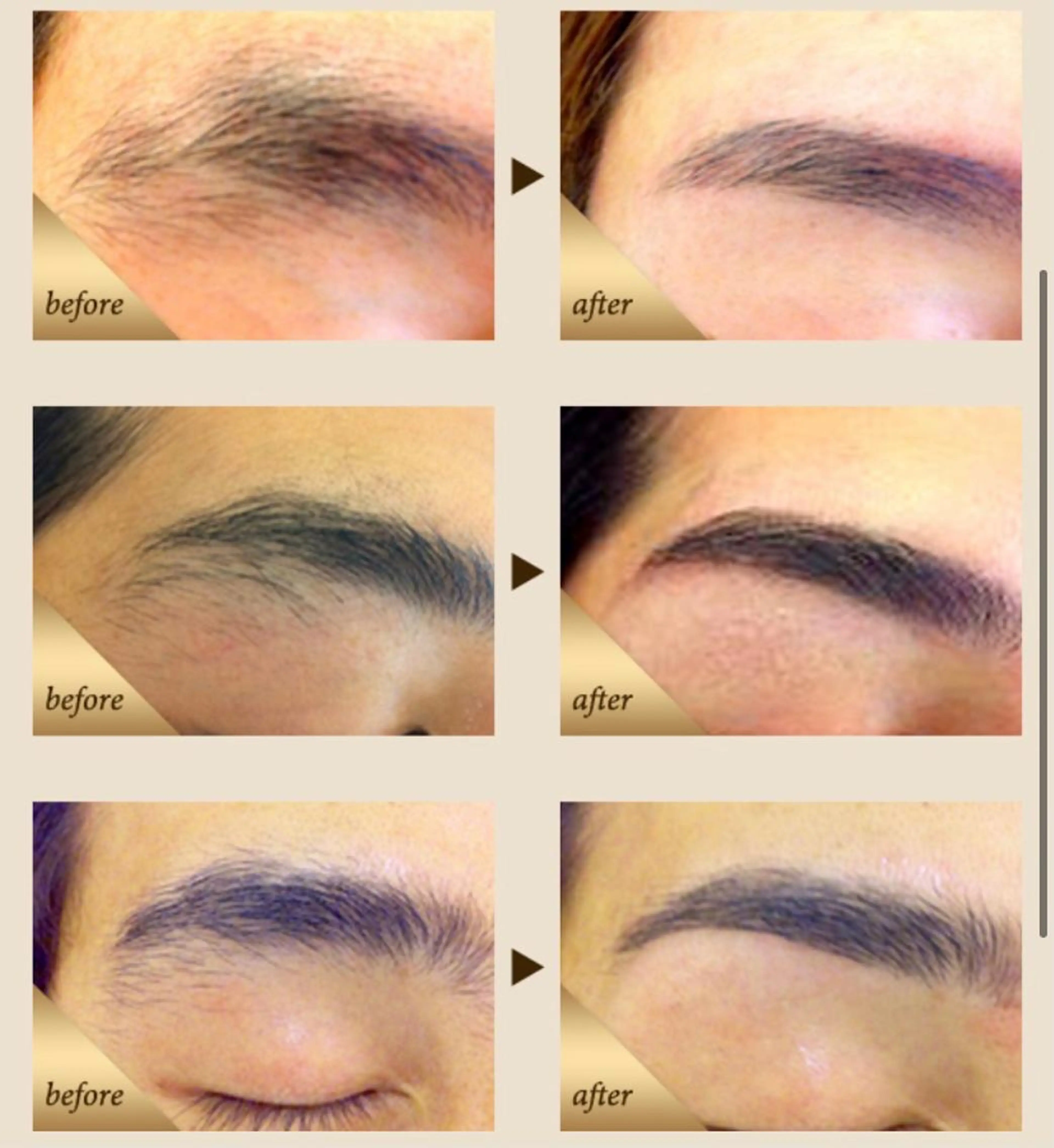 メンズ専門　ニードル脱毛サロン　HAEN所属・美容電気脱毛サロン HAENの眉毛・アイブロウイメージ