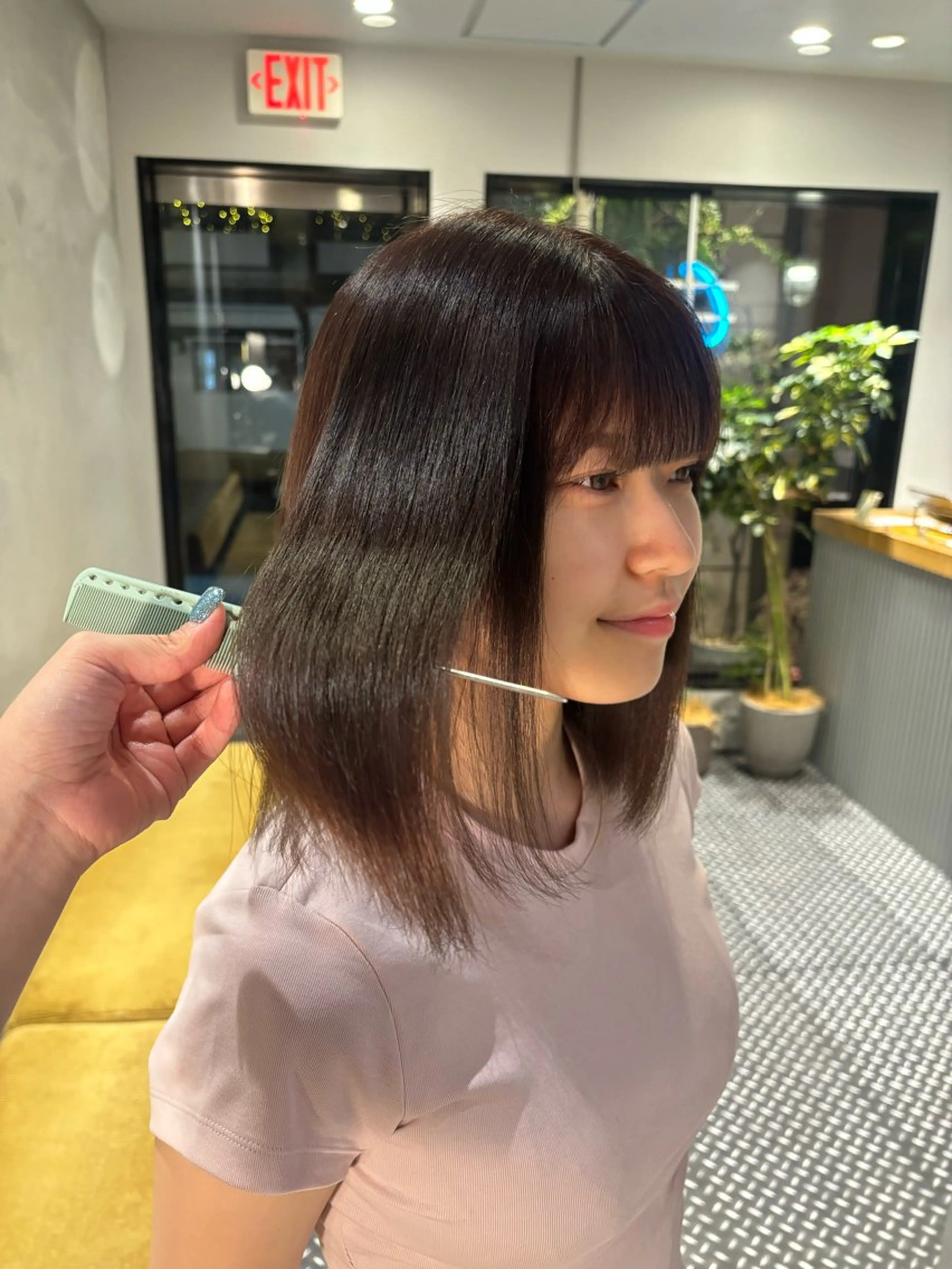 ミディアム トリートメント ヘアカラー トリートメント canna ★ayumiのヘアスタイル