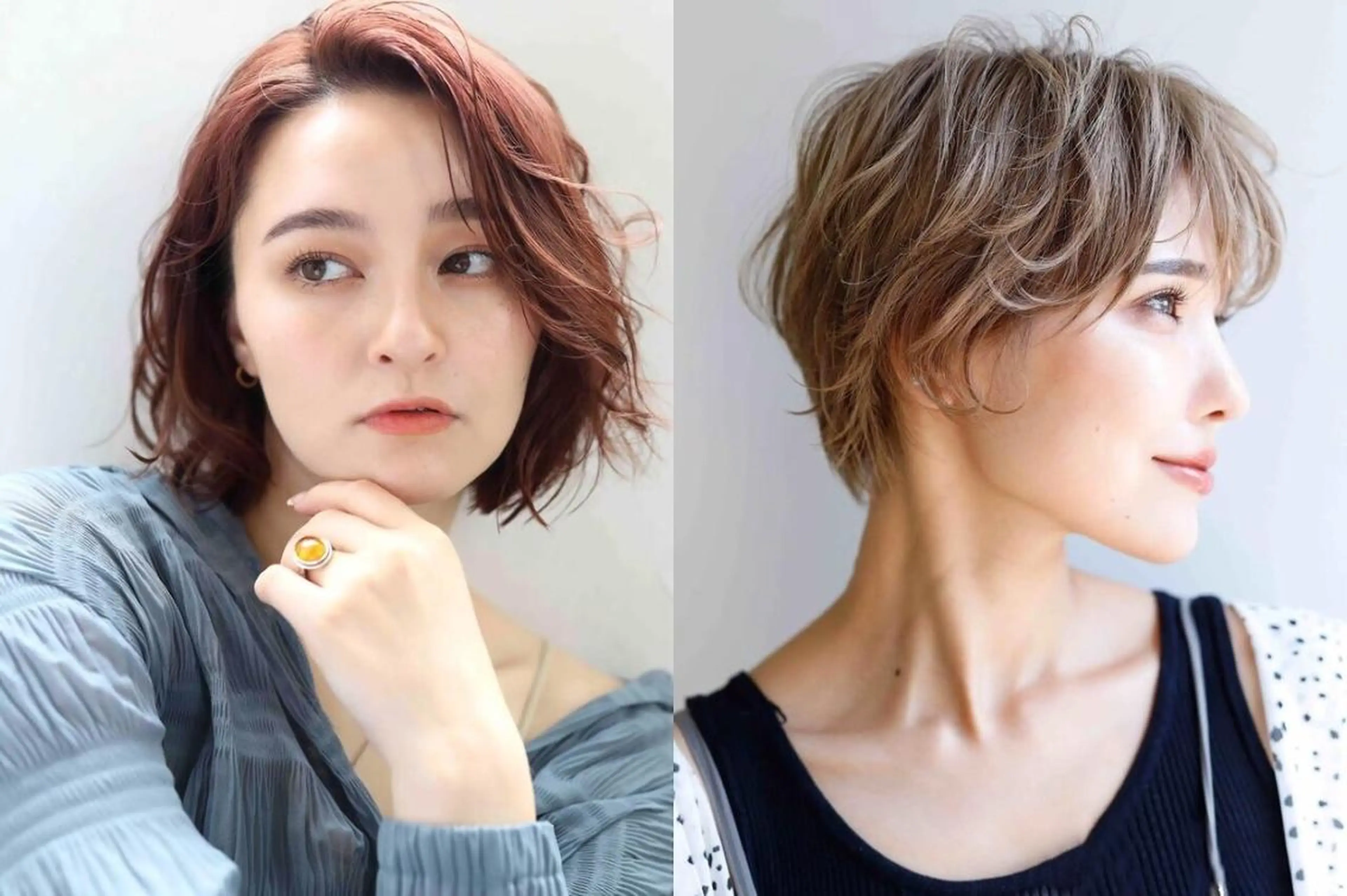 セミロング ヘアカラー トリートメント 初めでも安心🌟 newi町田✂のヘアスタイル