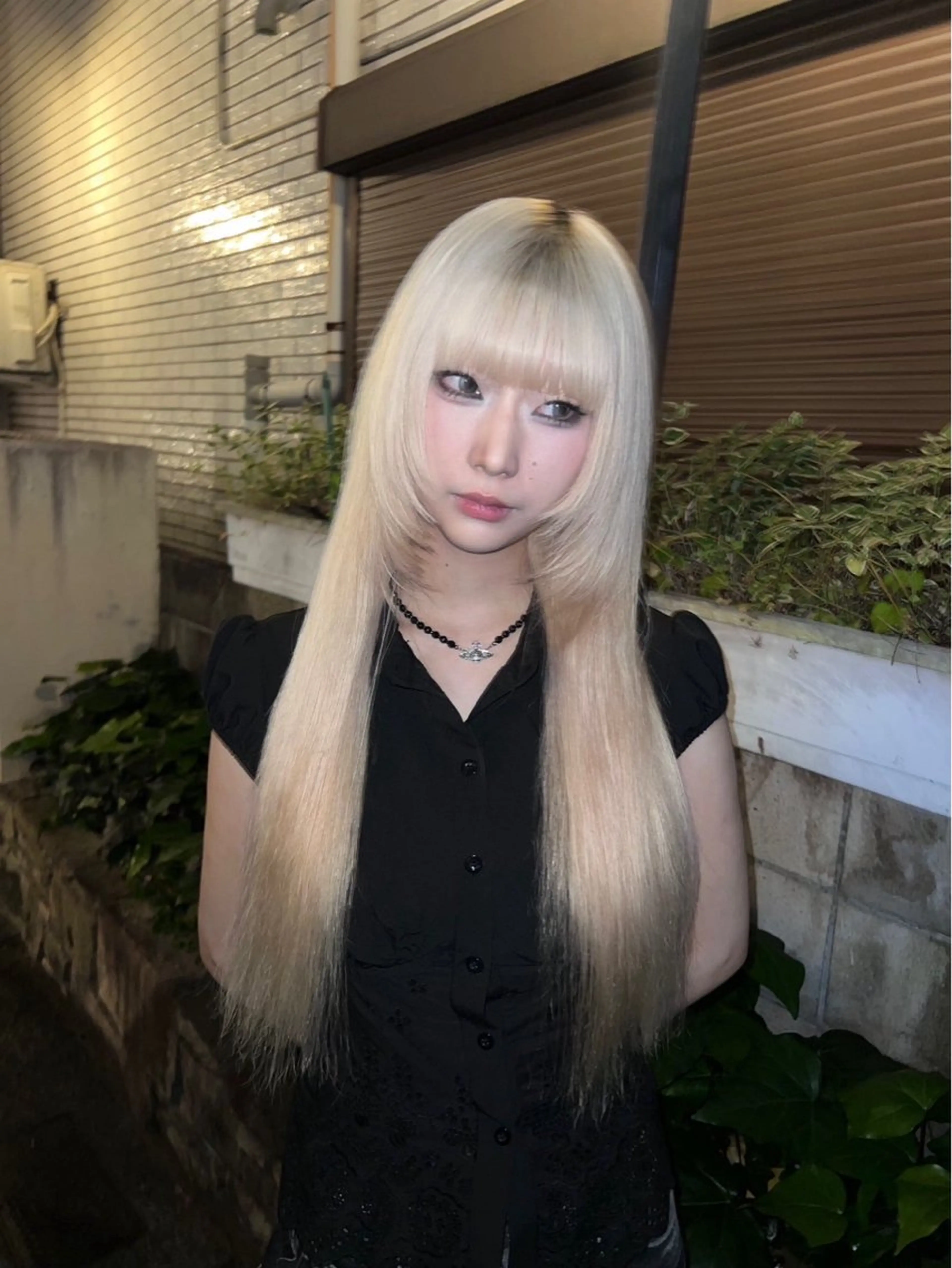 ロング ヘアカラー AIRA/ブリーチ ‪/透明感カラーのヘアスタイル