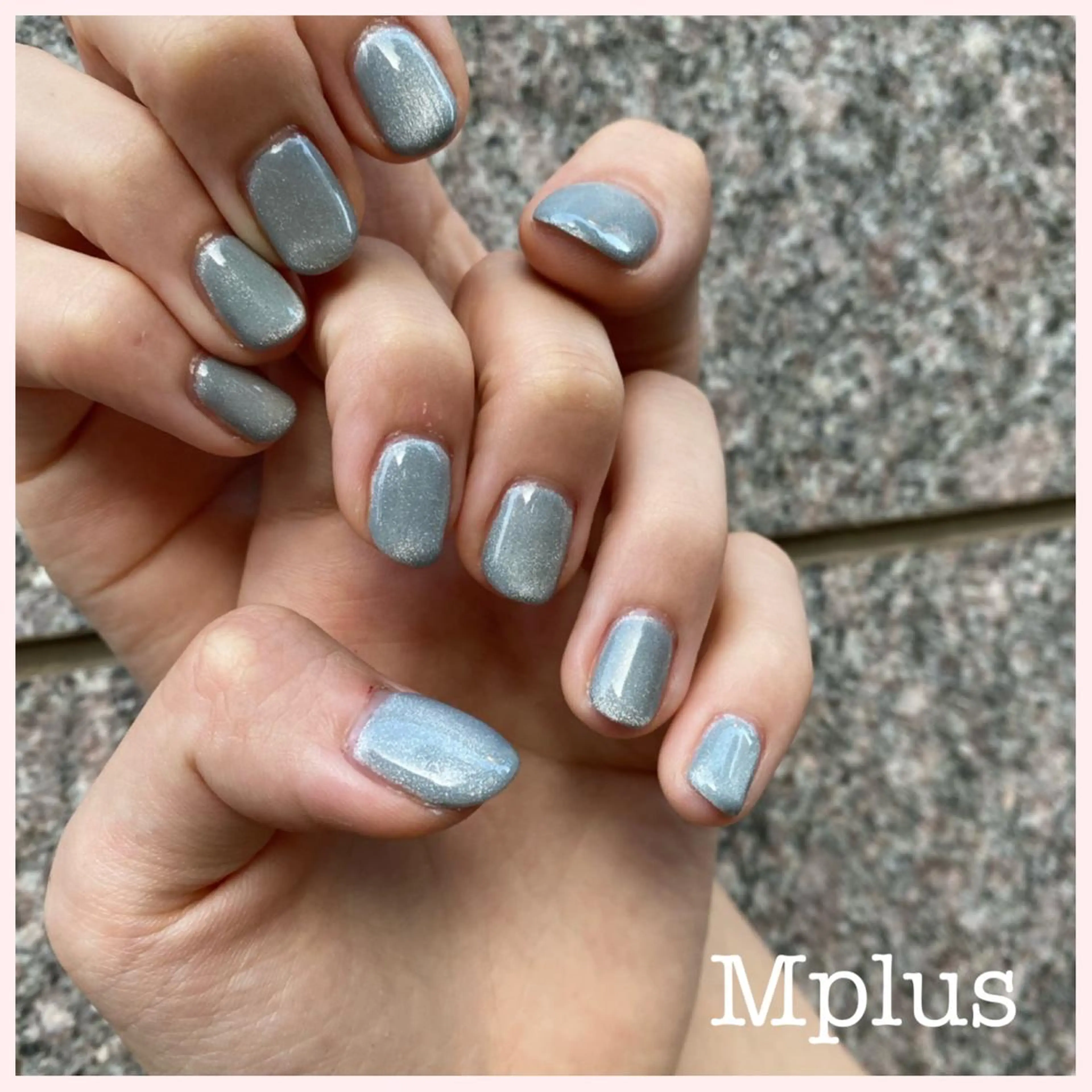 ネイル マグネットネイル ハンドネイル Mplus miyukiのネイルデザイン