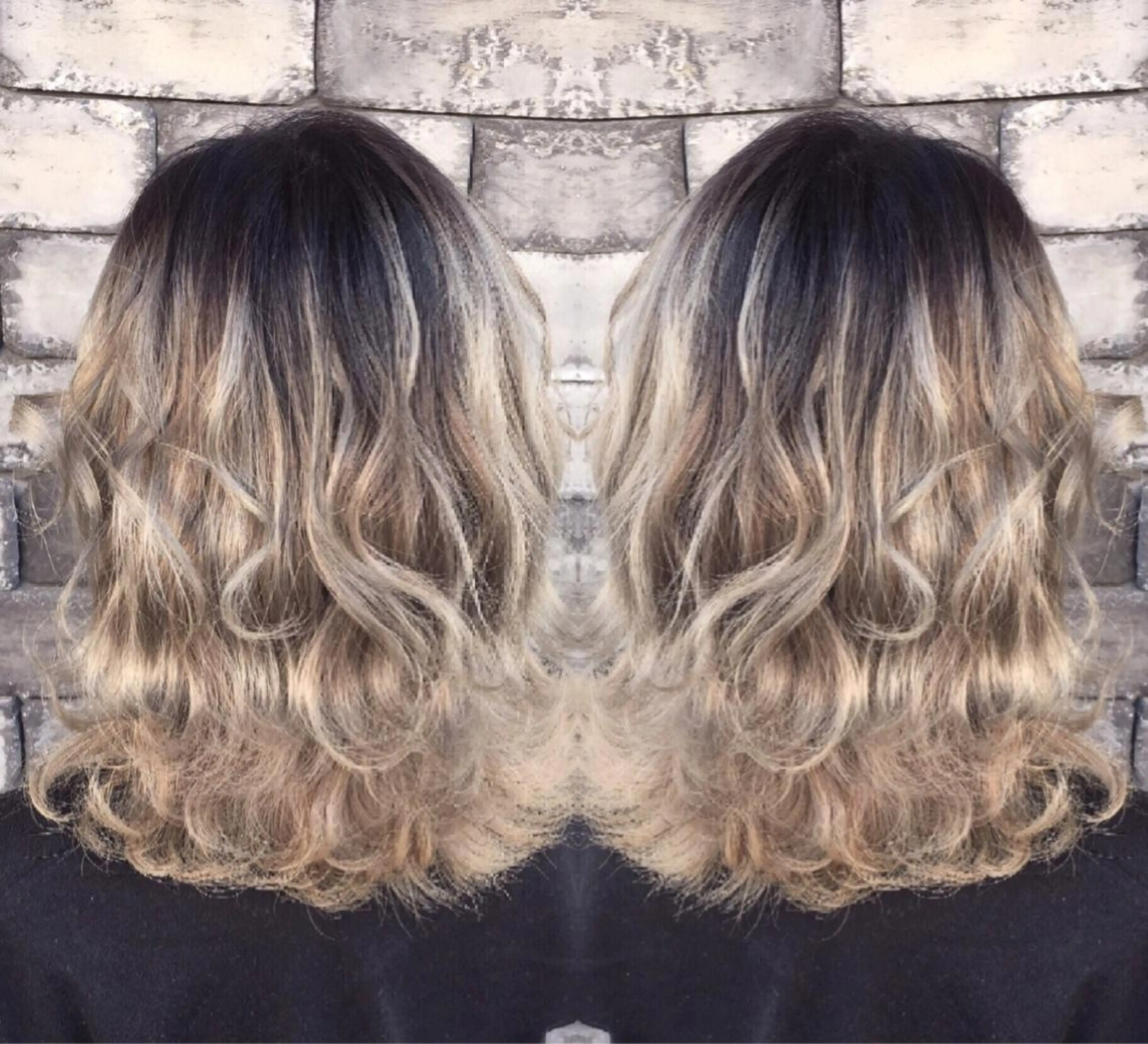 ミディアム 外国人風カラー レイヤーカット ヘアカラー トリートメント ヘアセット ❤️千葉県代表❤️ 店長❤️柿本翔一朗のヘアスタイル