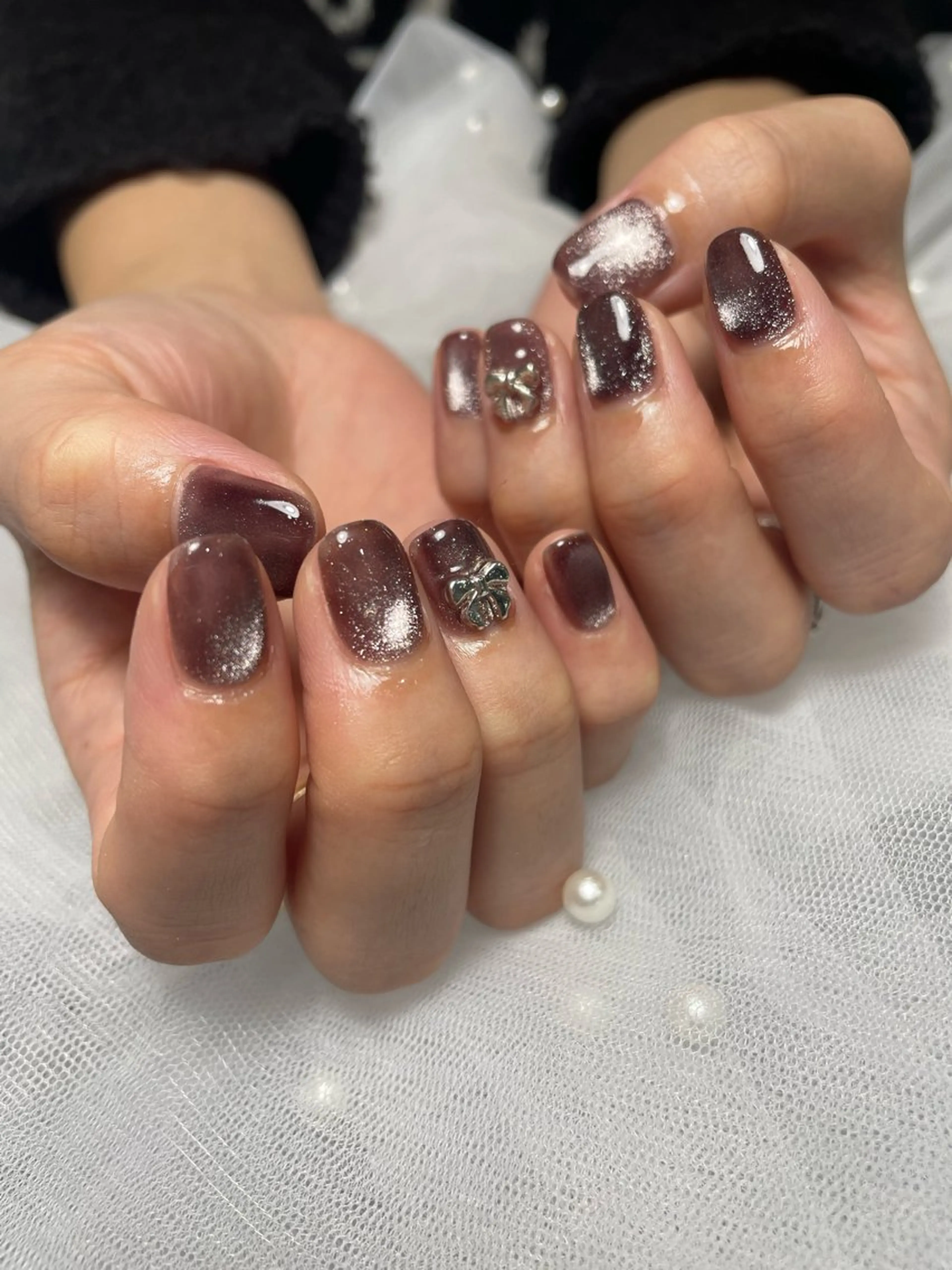 ネイル ハンドネイル amiLe 🎀yuunaのネイルデザイン