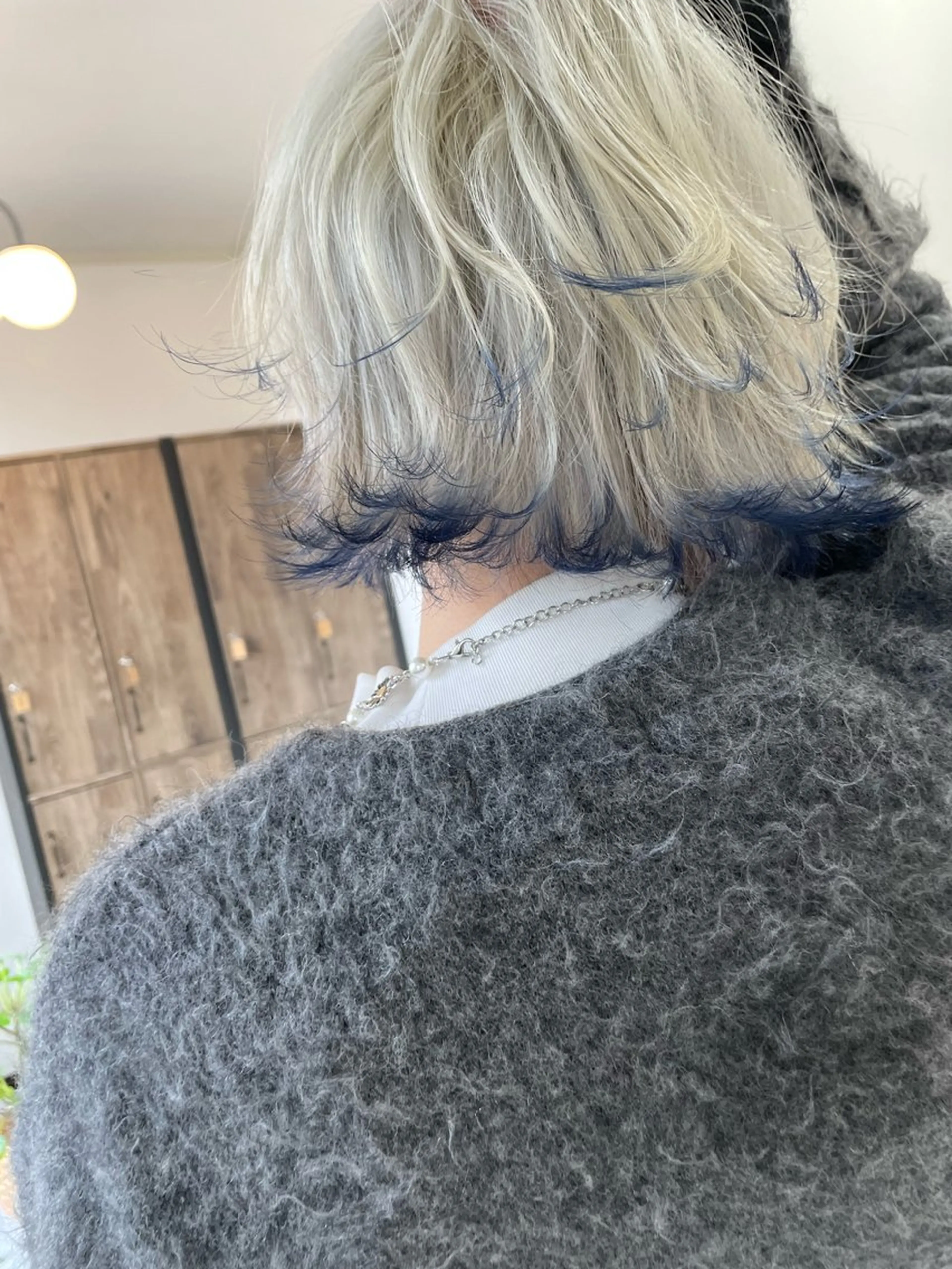 ダブルケアブリーチ＋カラーの写真