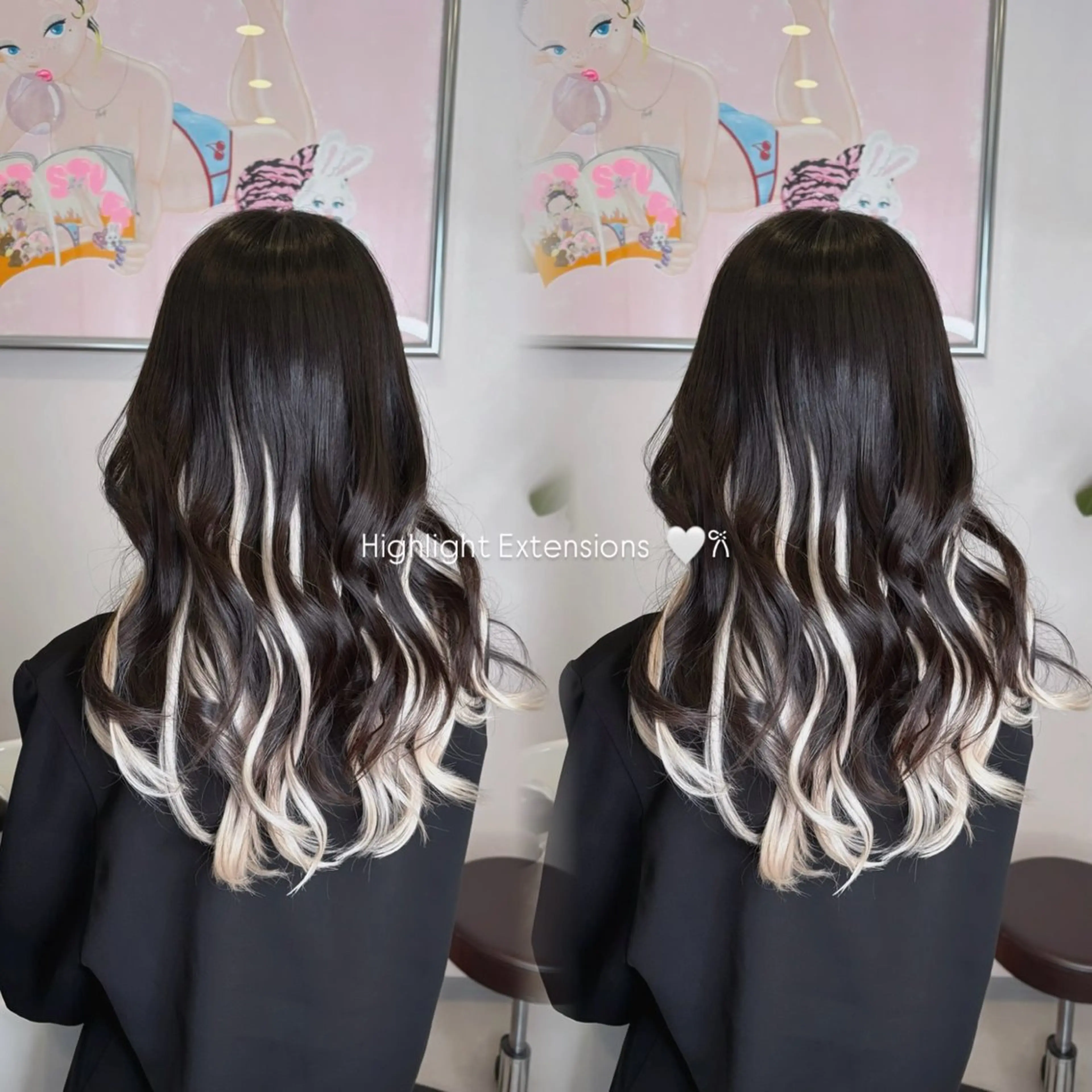 ロング エクステ ハイライト エクステ MEZoN【メゾン】所属・富山/MEZoN / MARINのヘアスタイル