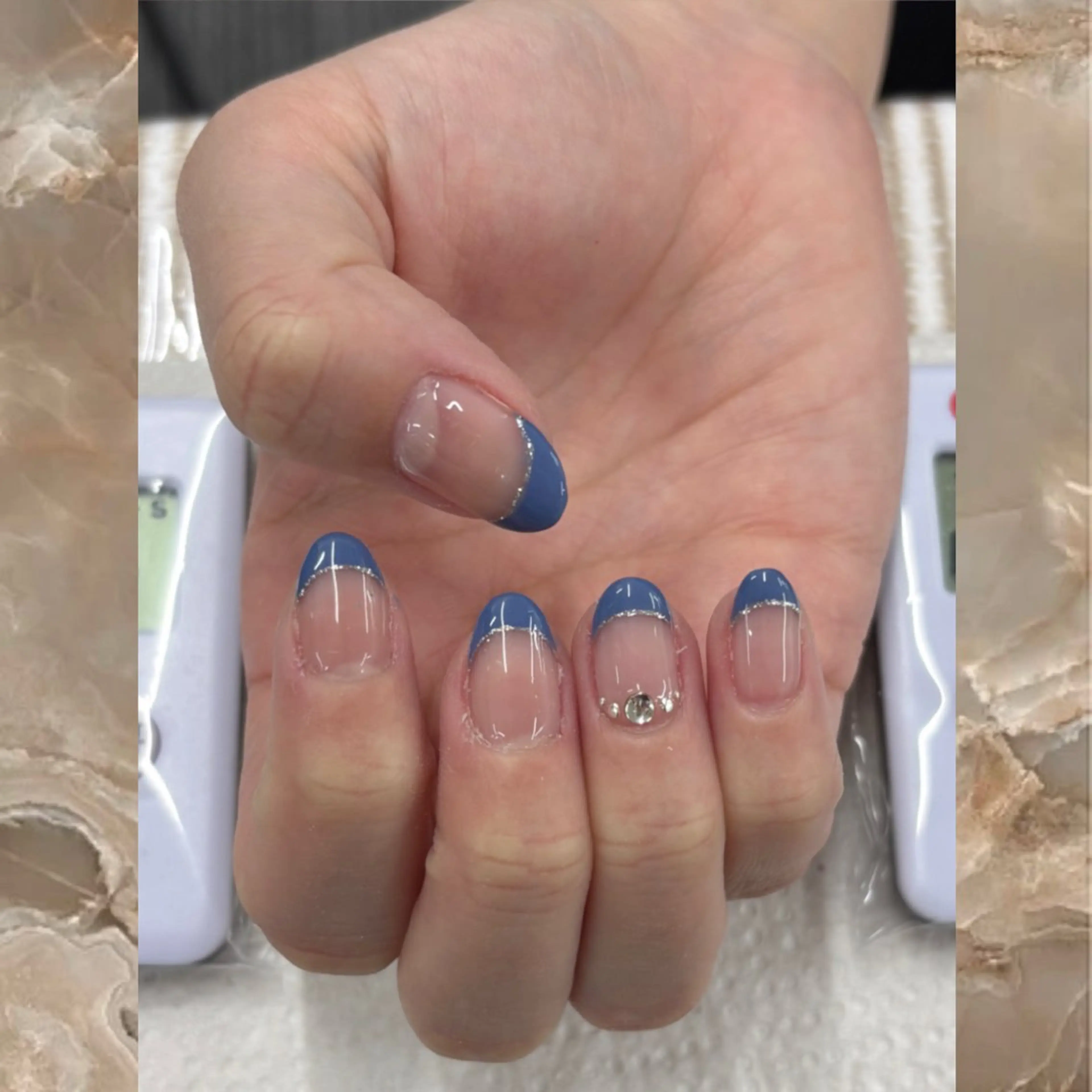 ネイル フレンチネイル 長谷川 葵のネイルデザイン