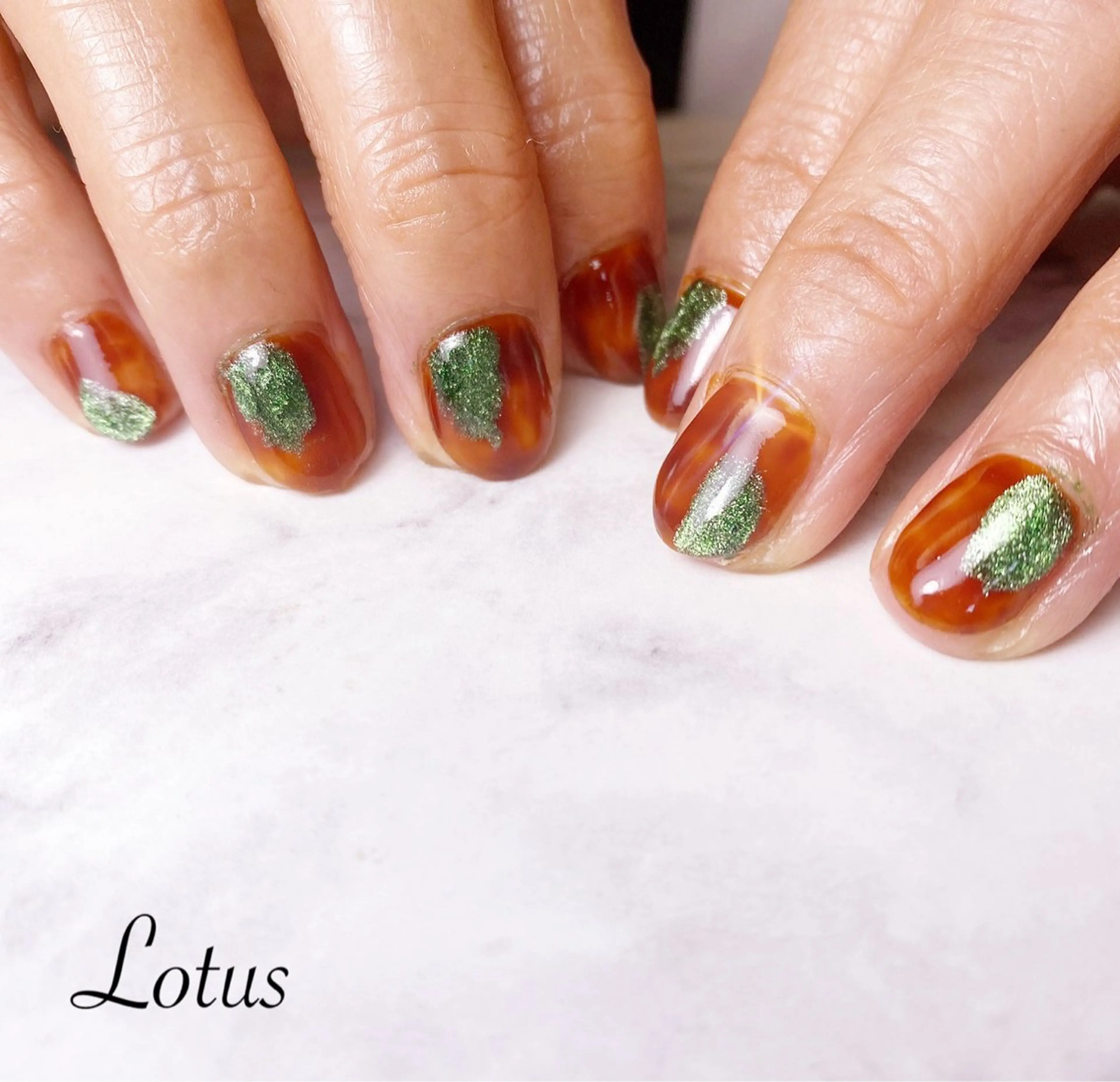 ネイル ハンドネイル ネイル＆脱毛 Lotus🌸のネイルデザイン