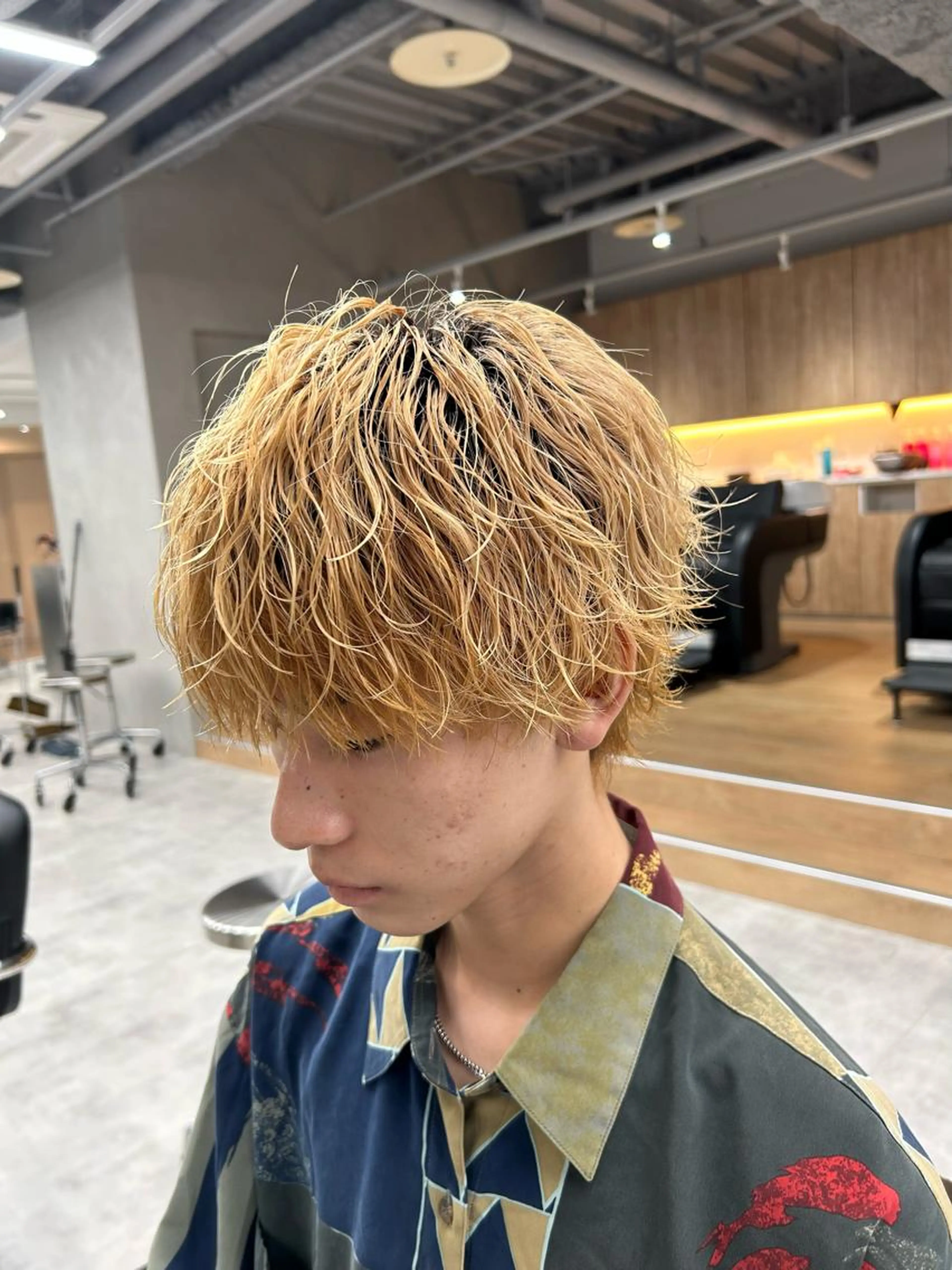 【ご新規様限定📣】💈イメチェンしたい方におすすめ💈骨格矯正カット＋ダブルカラー＋トリートメントの写真
