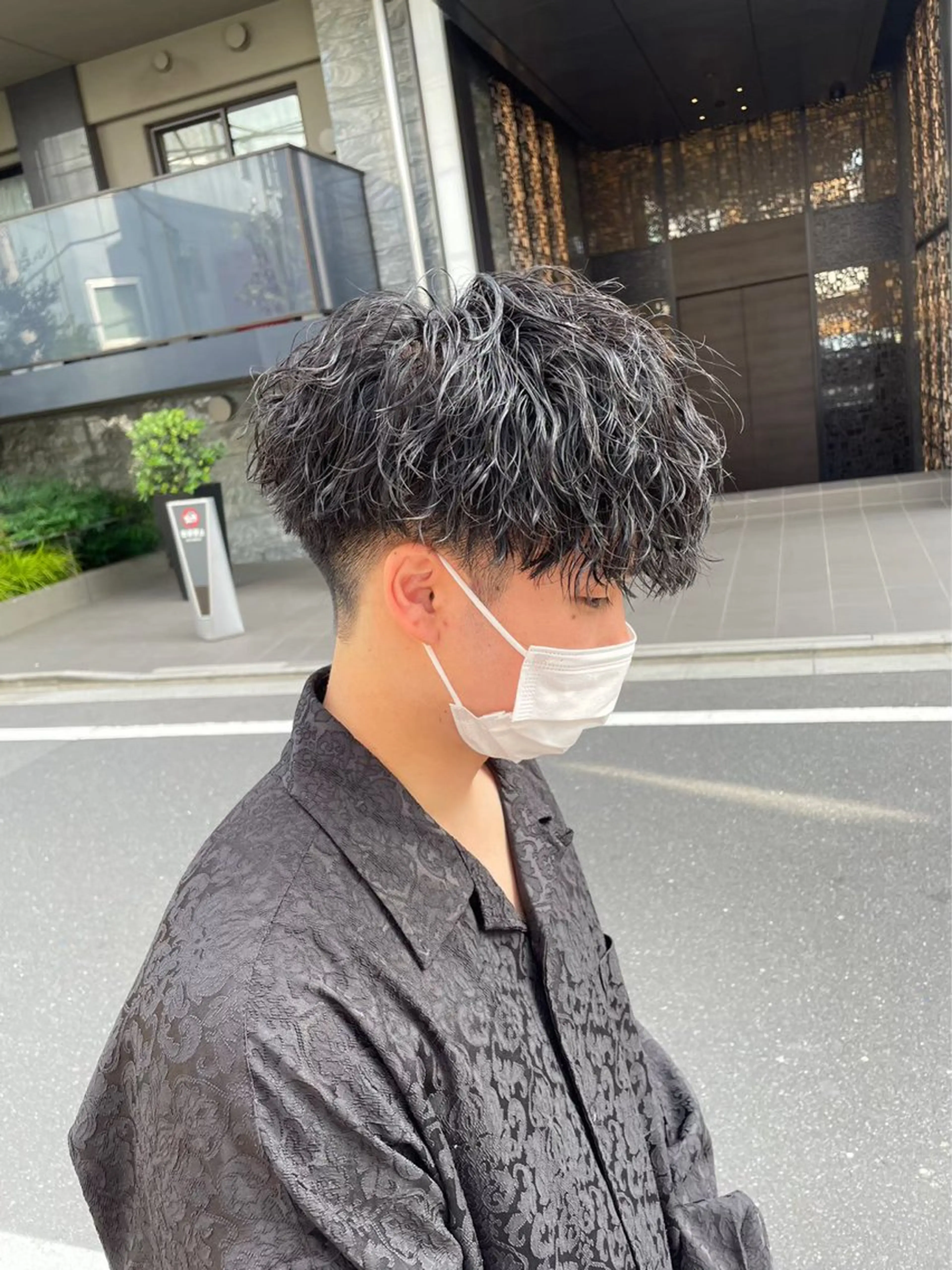 メンズ カット パーマ ヘアセット メンズ特化 🌟YURA🌟のヘアスタイル