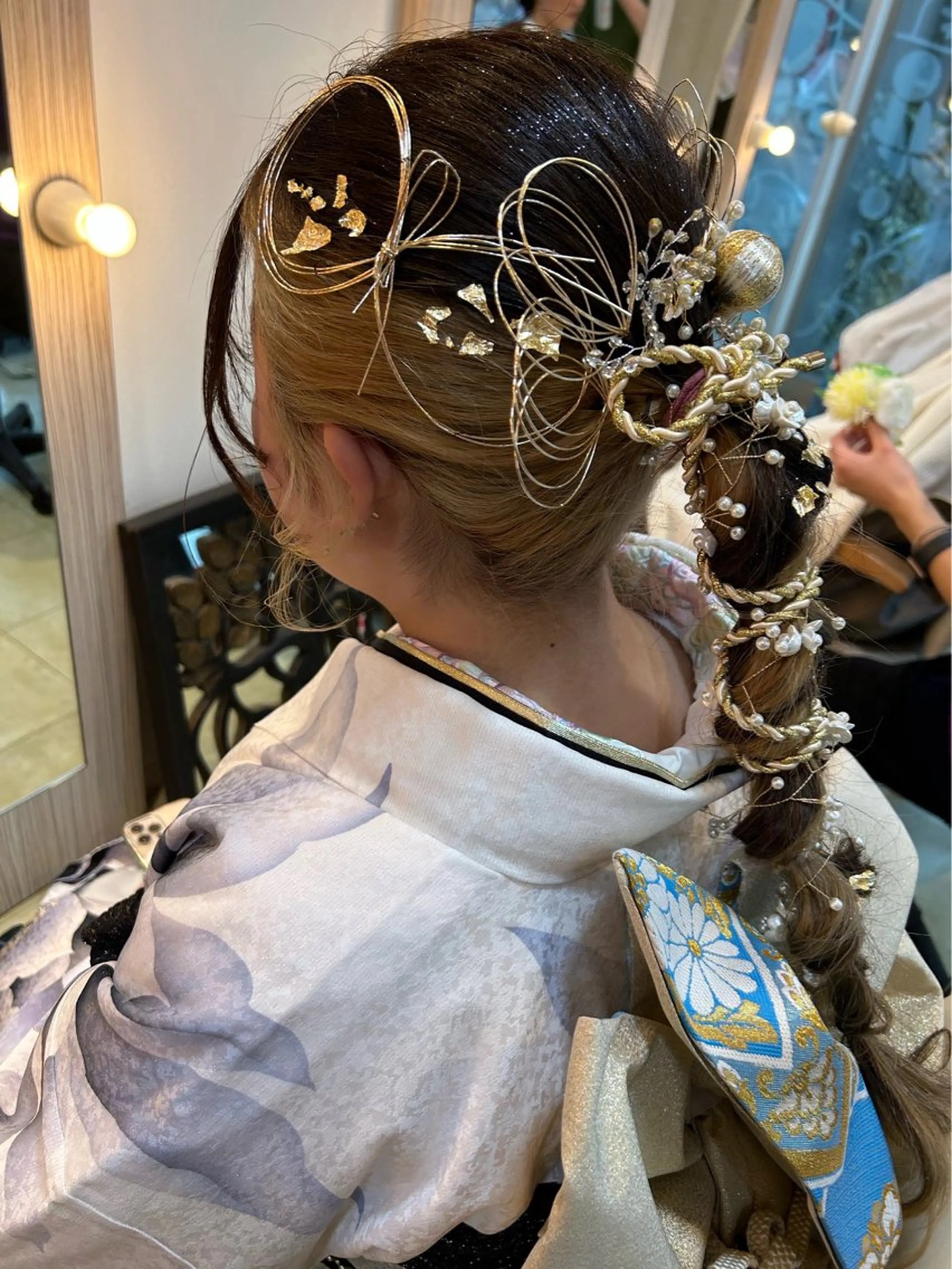 着付け DiMPlE  ディンプル所属・🌸スタイリスト 山浦美恵のヘアスタイル