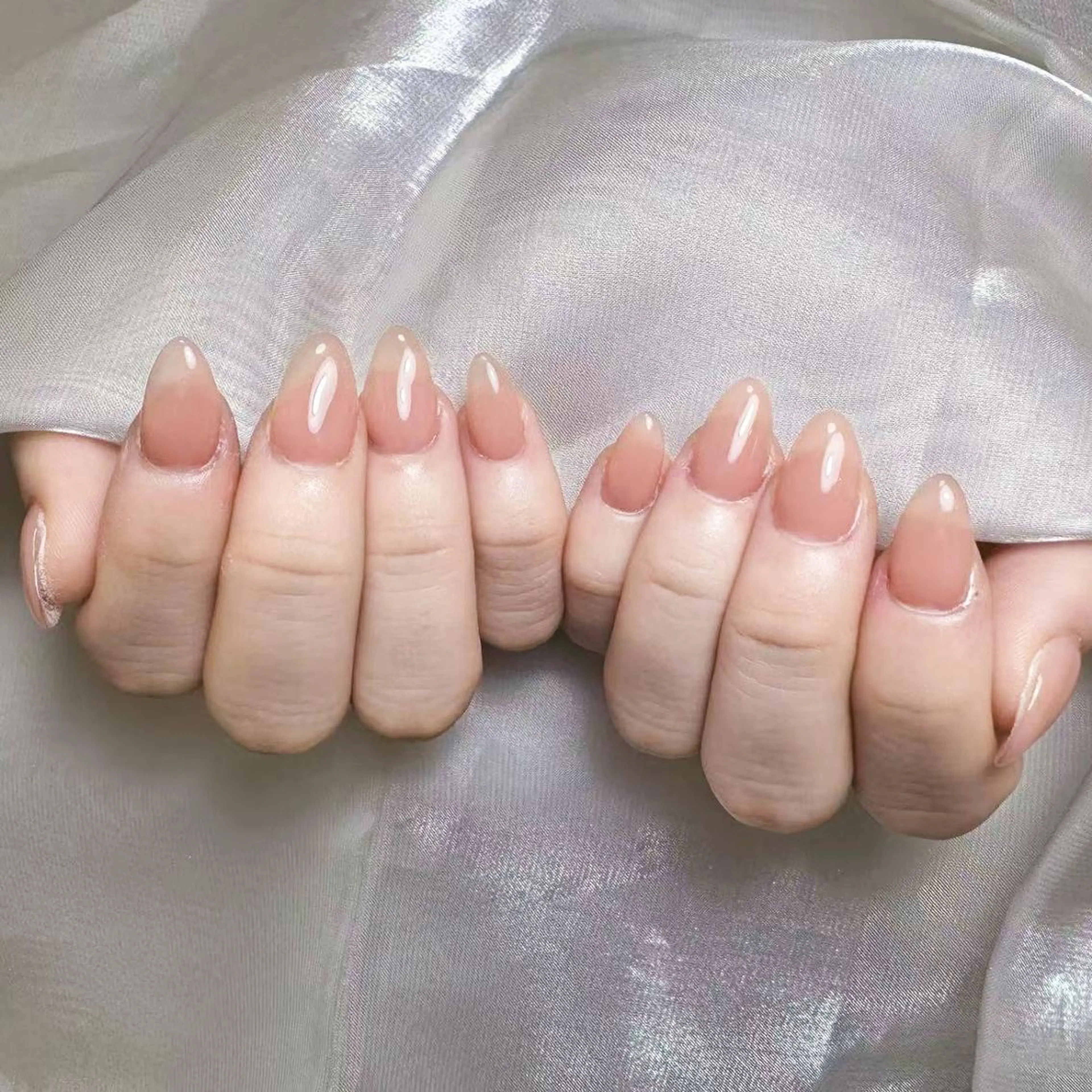 ネイル アートネイル オーロラネイル ガーリー キラキラネイル 韓国ネイル ハンドネイル DIANMOND NAIL🌸のネイルデザイン