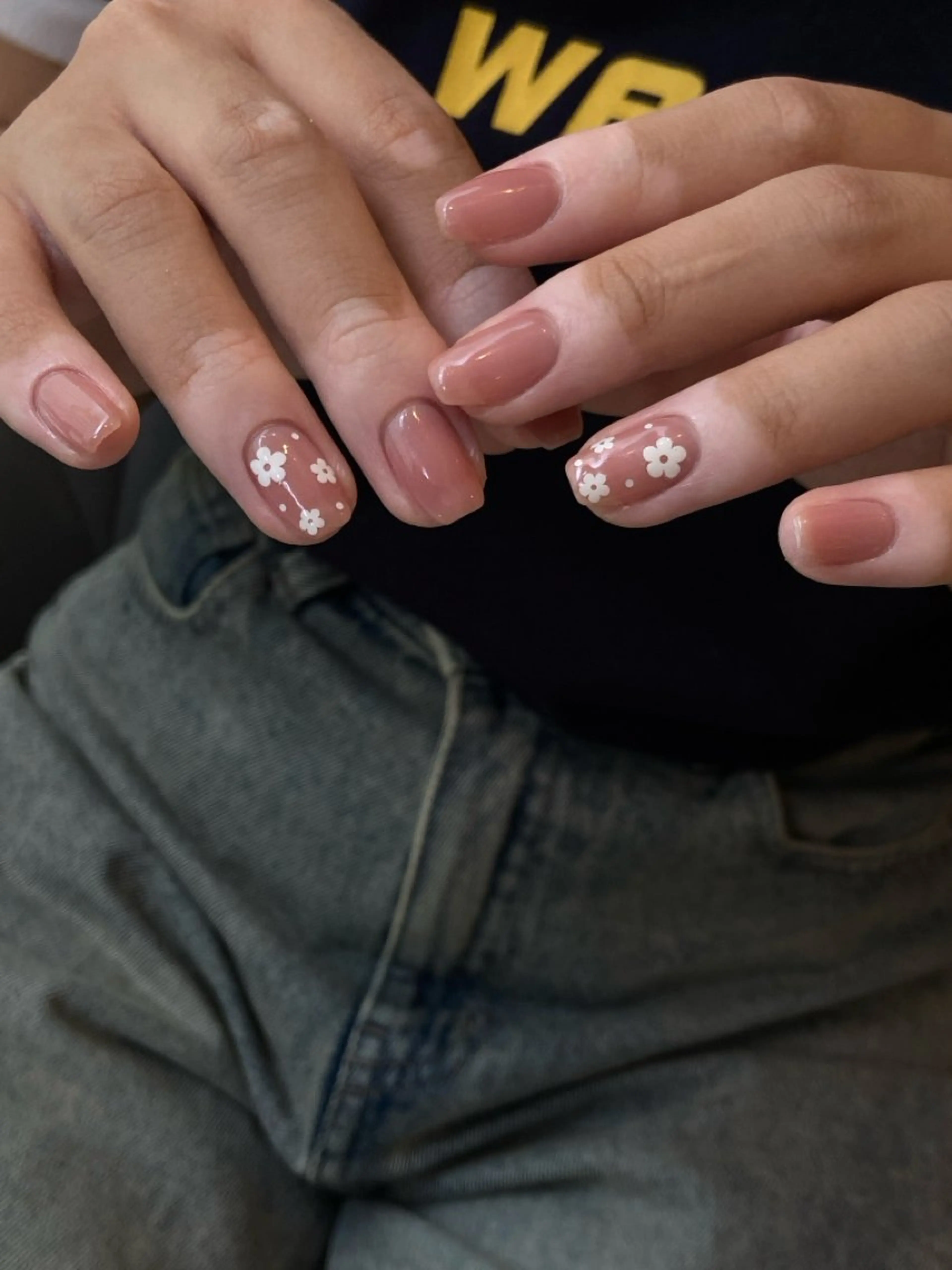 ネイル オフィスネイル ハンドネイル SHAPYパラジェル フィルイン対応　うみのマツエク・マツパデザイン