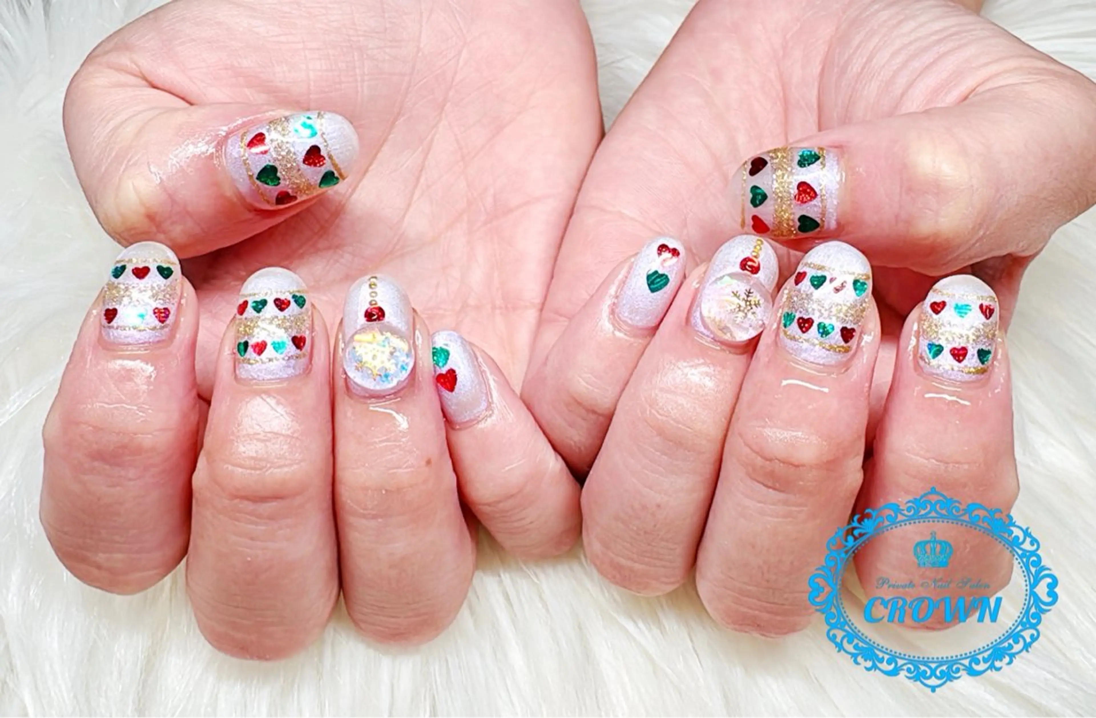 ネイル CROWN プライベートサロンのネイルデザイン