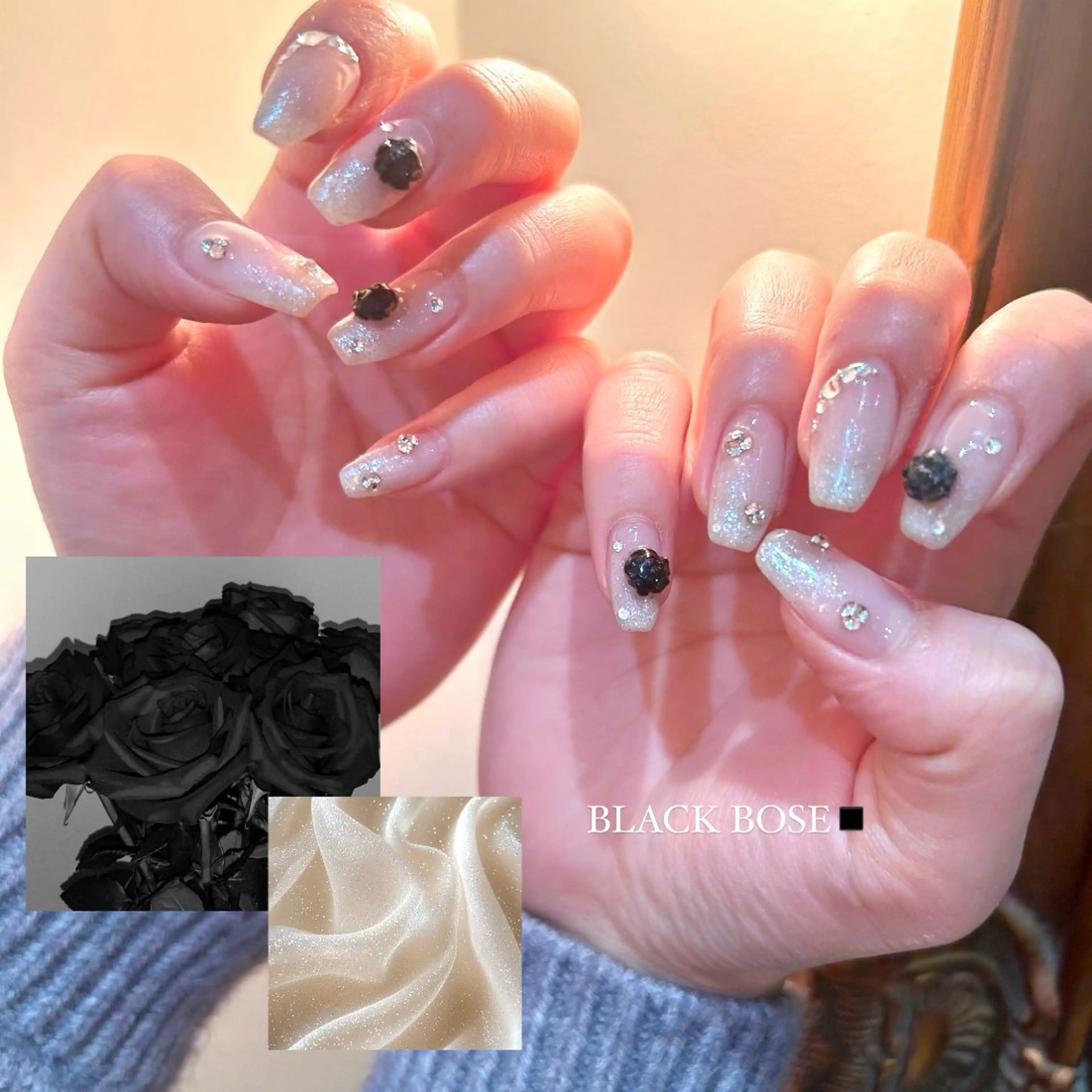 ネイル 長瀬 瑠霞のネイルデザイン