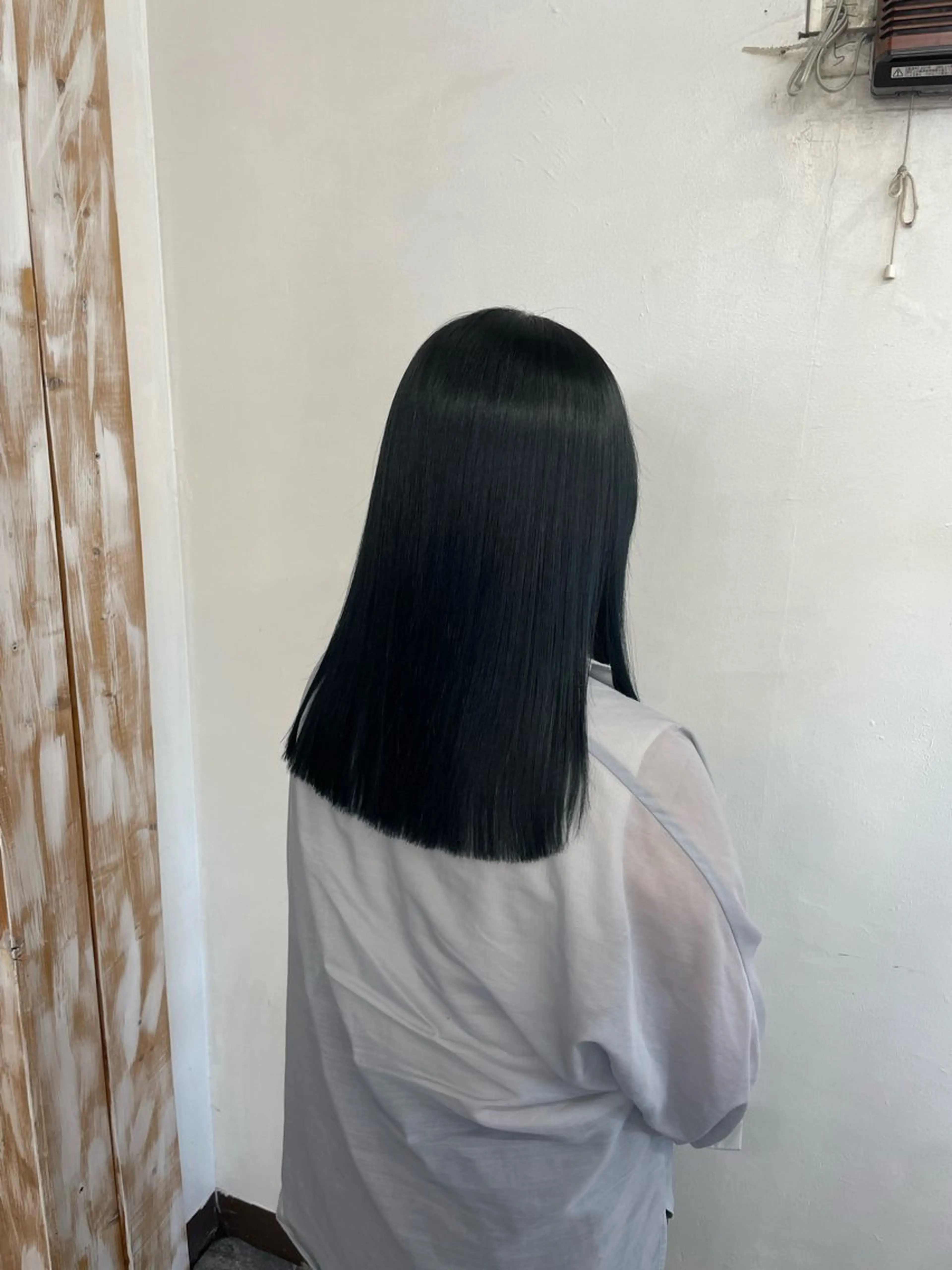 カット+縮毛矯正+(髪質改善)TORiCURETr 🍋🟩の写真