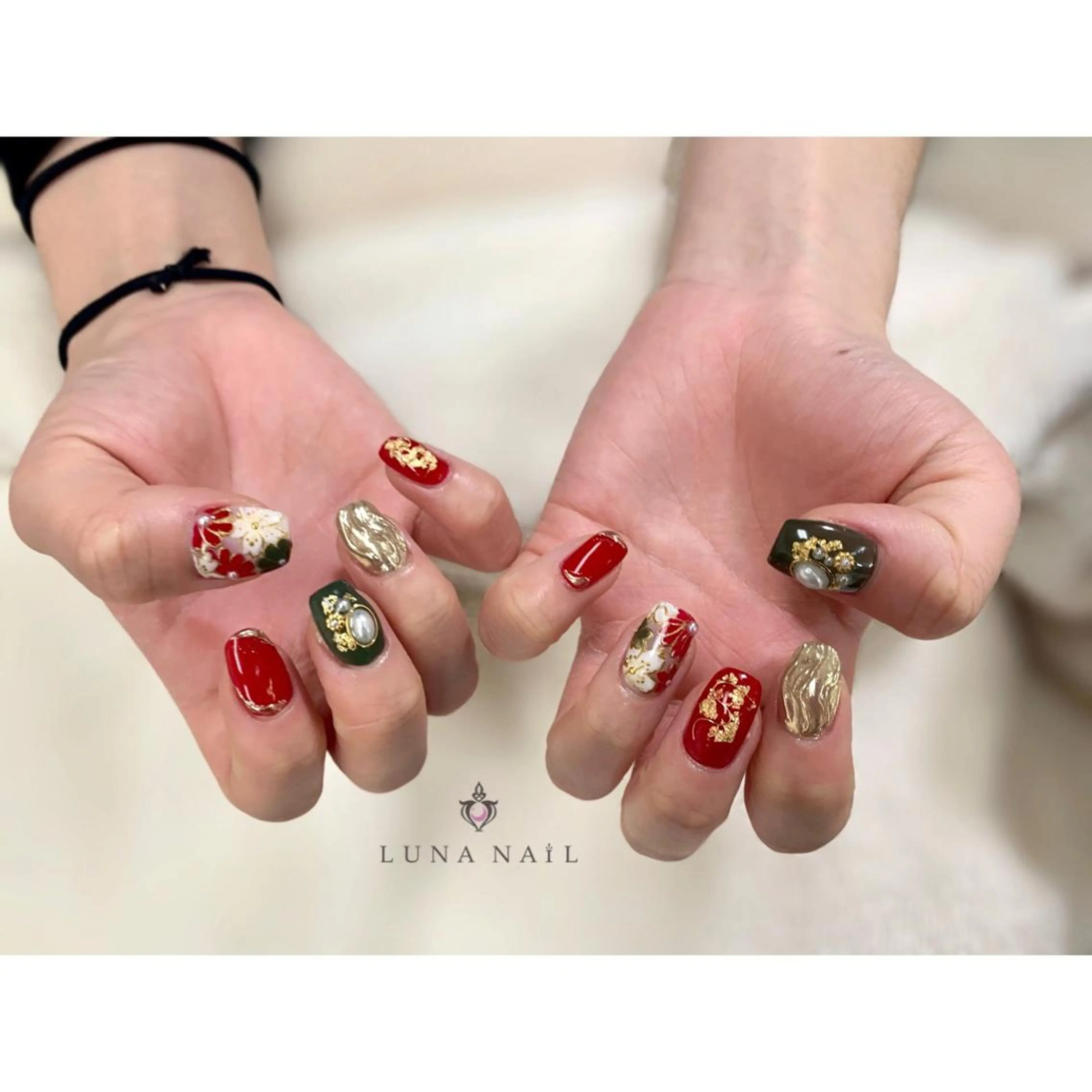 ネイル ハンドネイル アトリエ　ミモザ所属・いまむら あかりのネイルデザイン