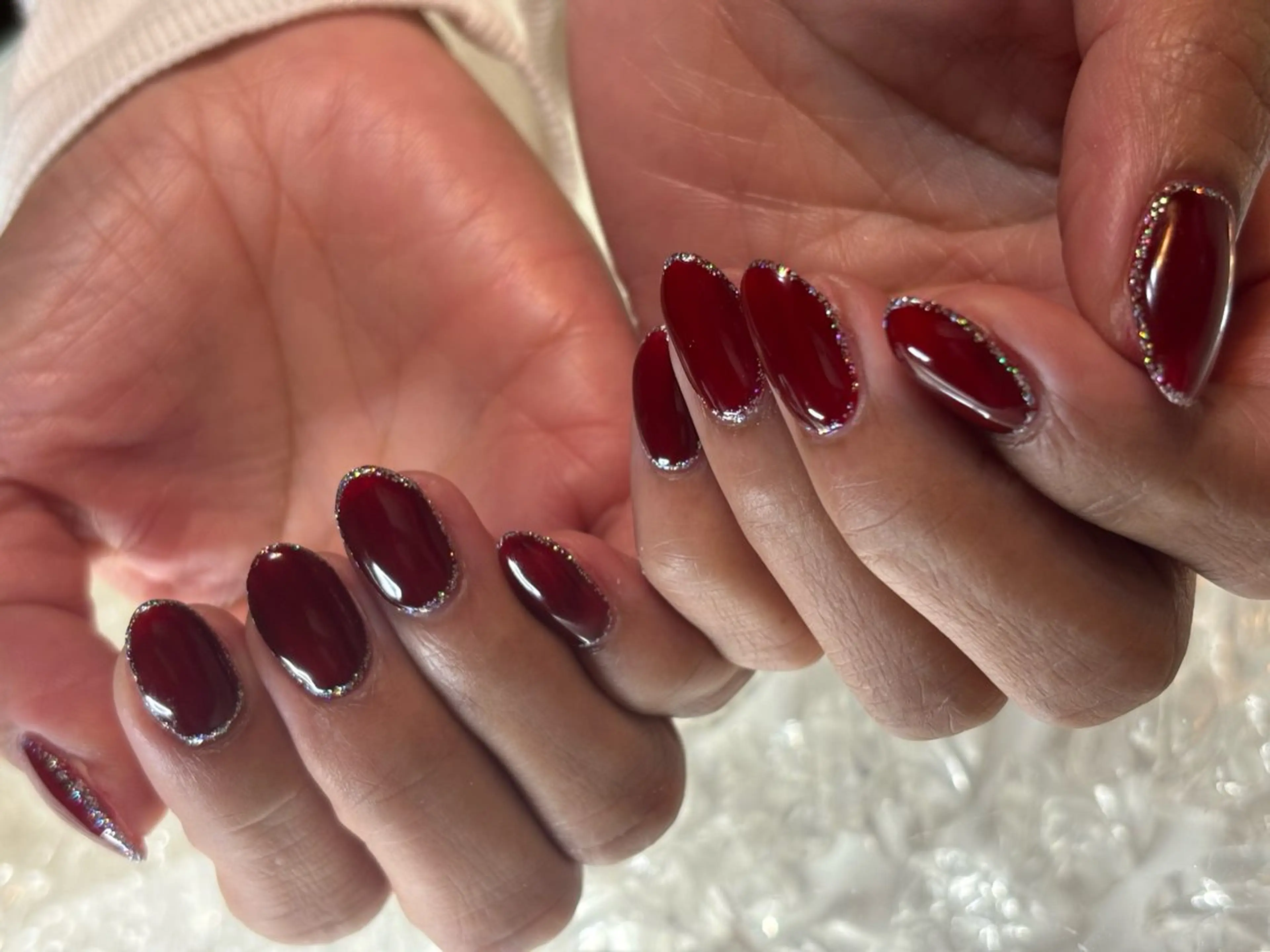 ネイル ハンドネイル ネイルサロンハピーナ自宅サロン所属・金沢 未緒のネイルデザイン