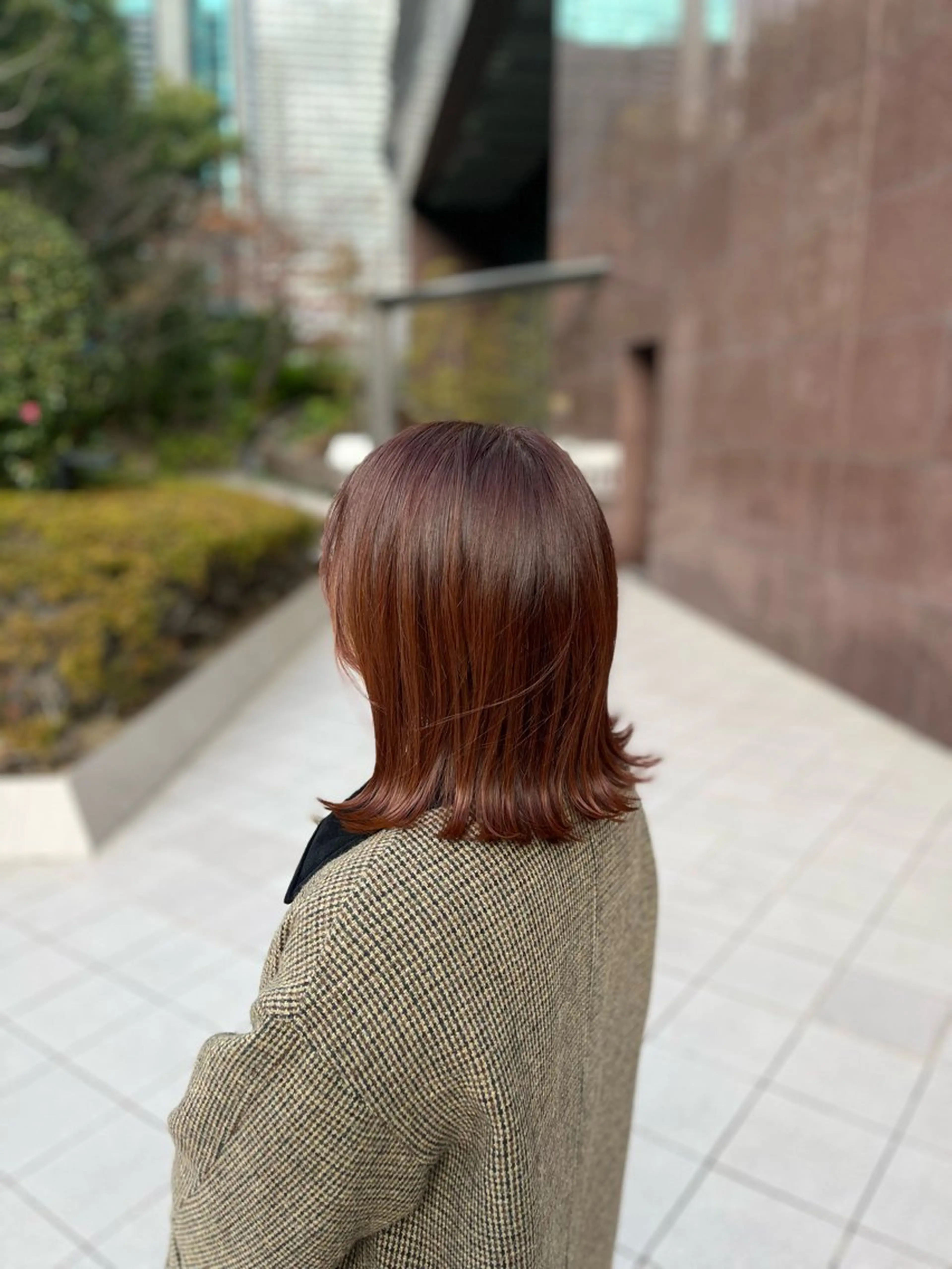 カラー パーマモデル募集 /梅田/宿谷真那斗のヘアスタイル