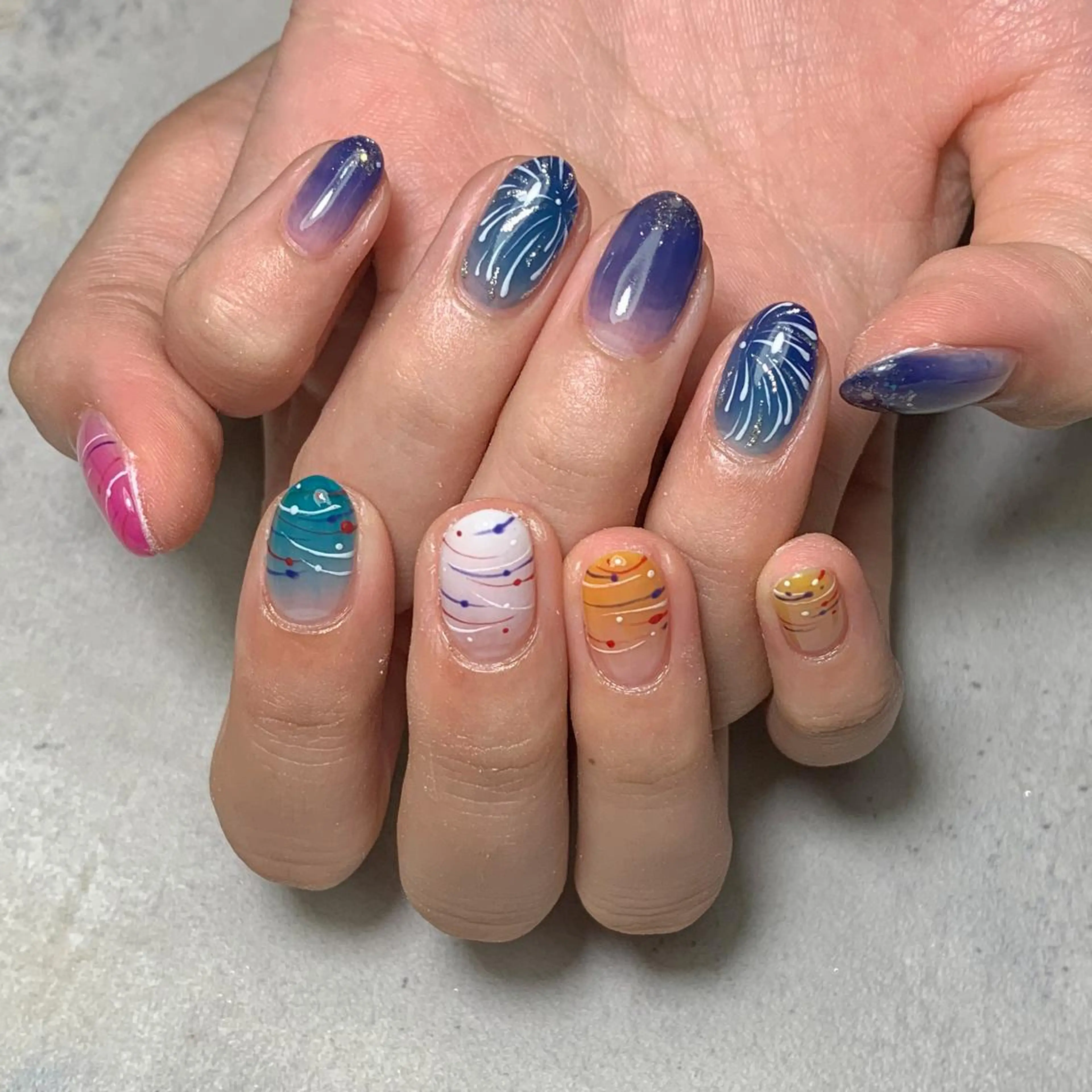 ネイル atelier　FIORITURA所属・FIORITURA aiのネイルデザイン