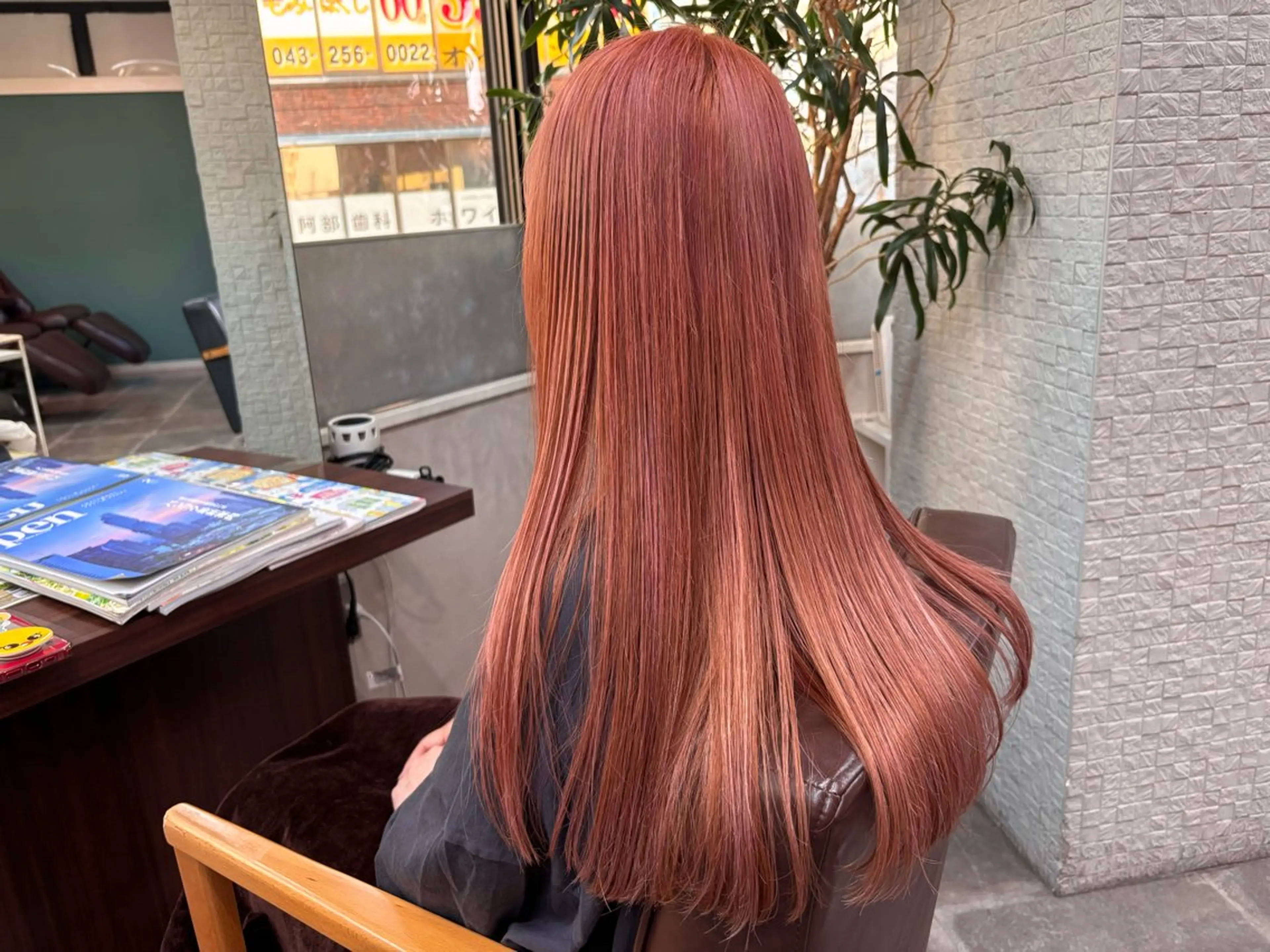 ⭐️カット+ケアブリーチ+カラー+髪質改善水素トリートメント🉐の写真