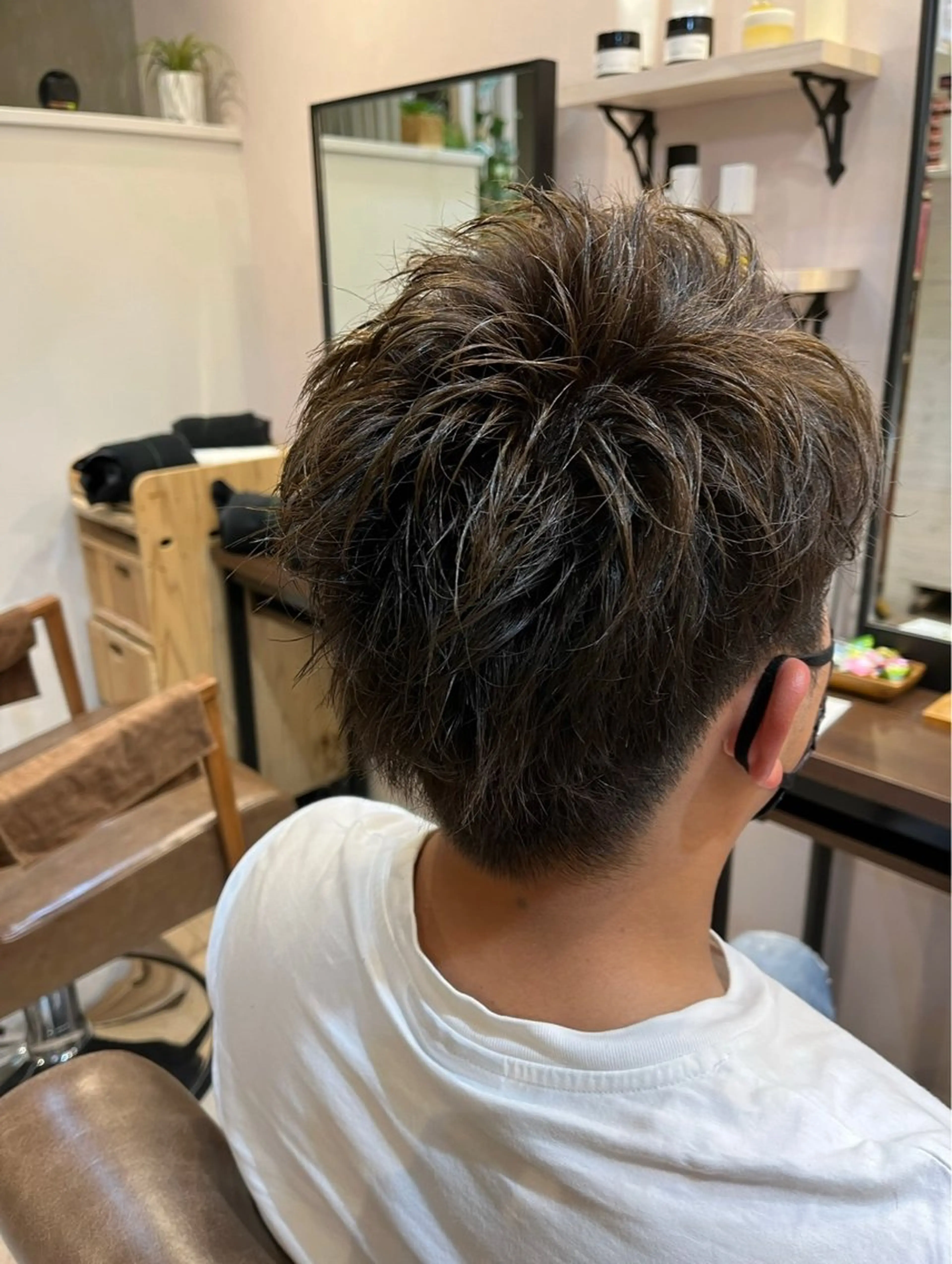 メンズモデルカットの写真