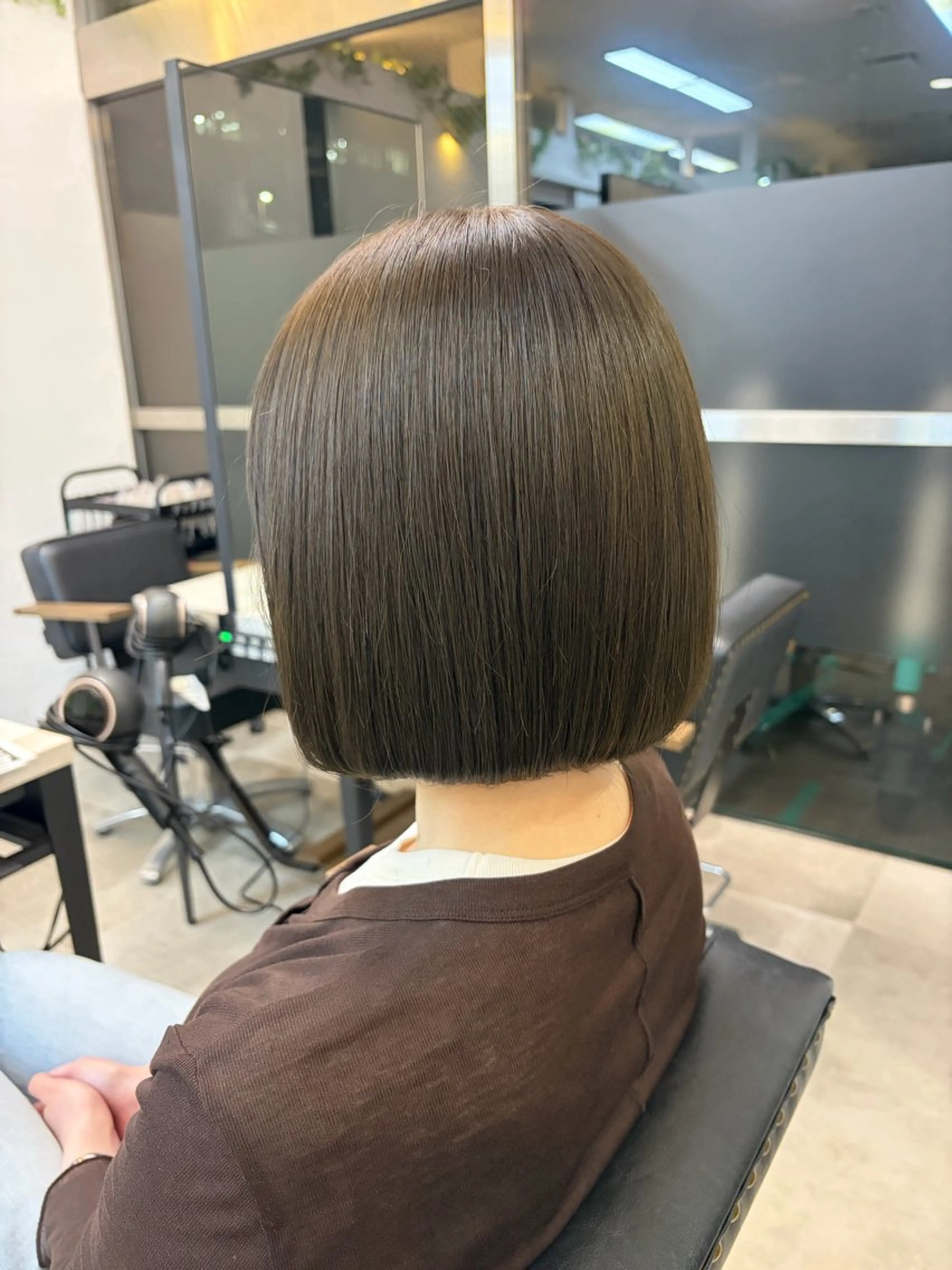 ミディアム カラー 🥀韓国ヘア🥀 宮津真菜のヘアスタイル