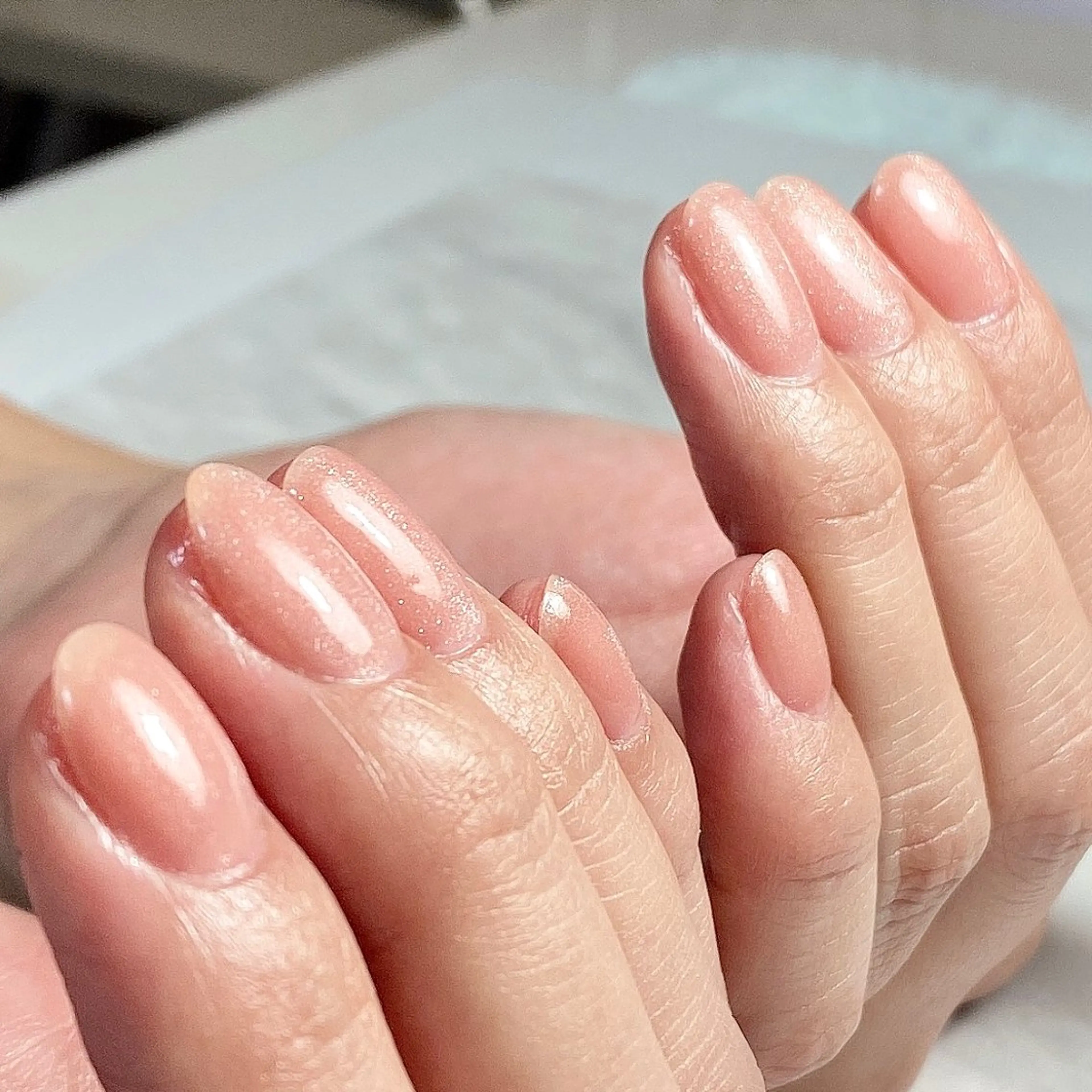 ネイル マグネットネイル ハンドネイル 自爪育成nail fachuriのネイルデザイン