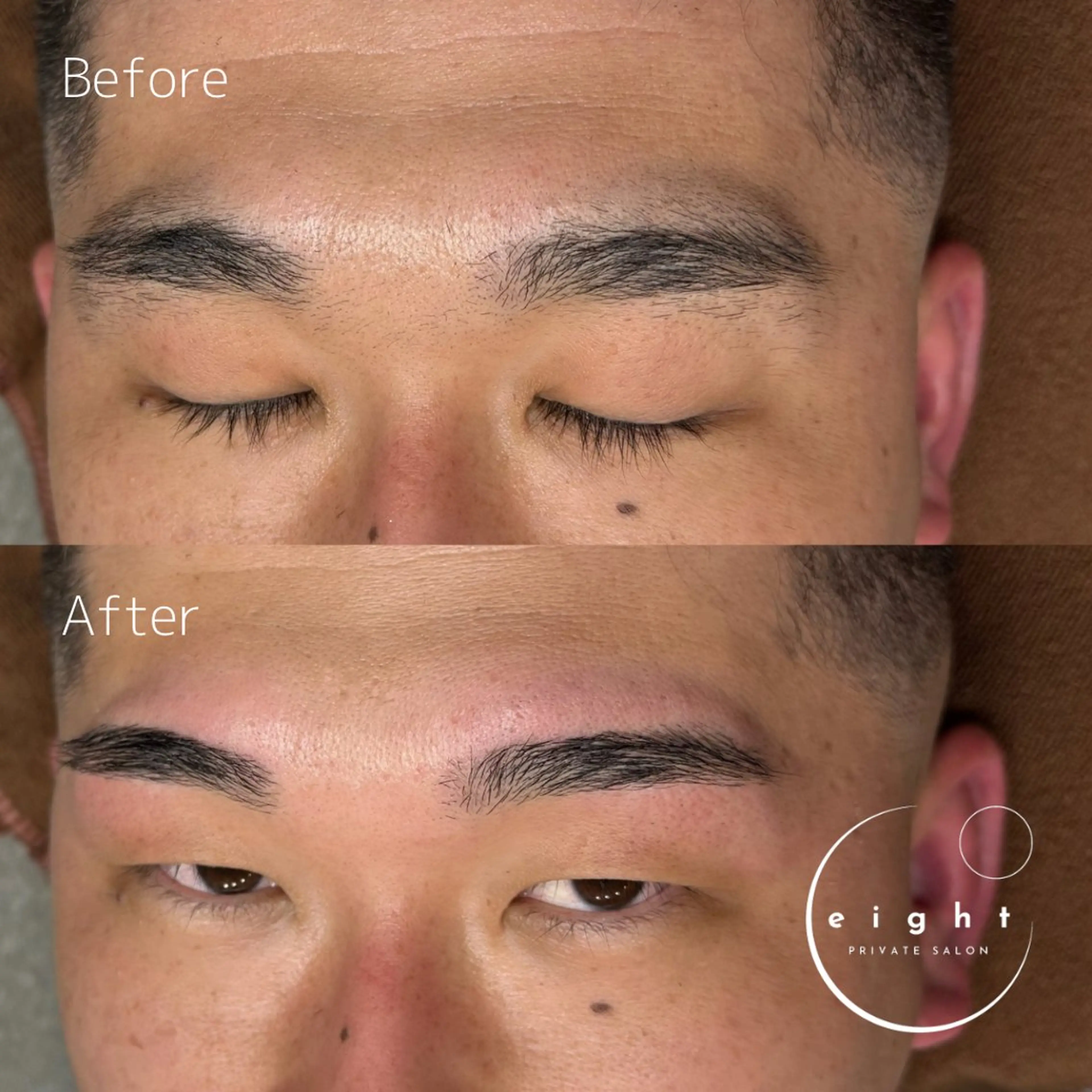 メンズ アイブロウ ワックス脱毛 その他(アイブロウ) 眉毛専門サロンeight（エイト）大阪心斎橋所属・今福 しおりの眉毛・アイブロウイメージ