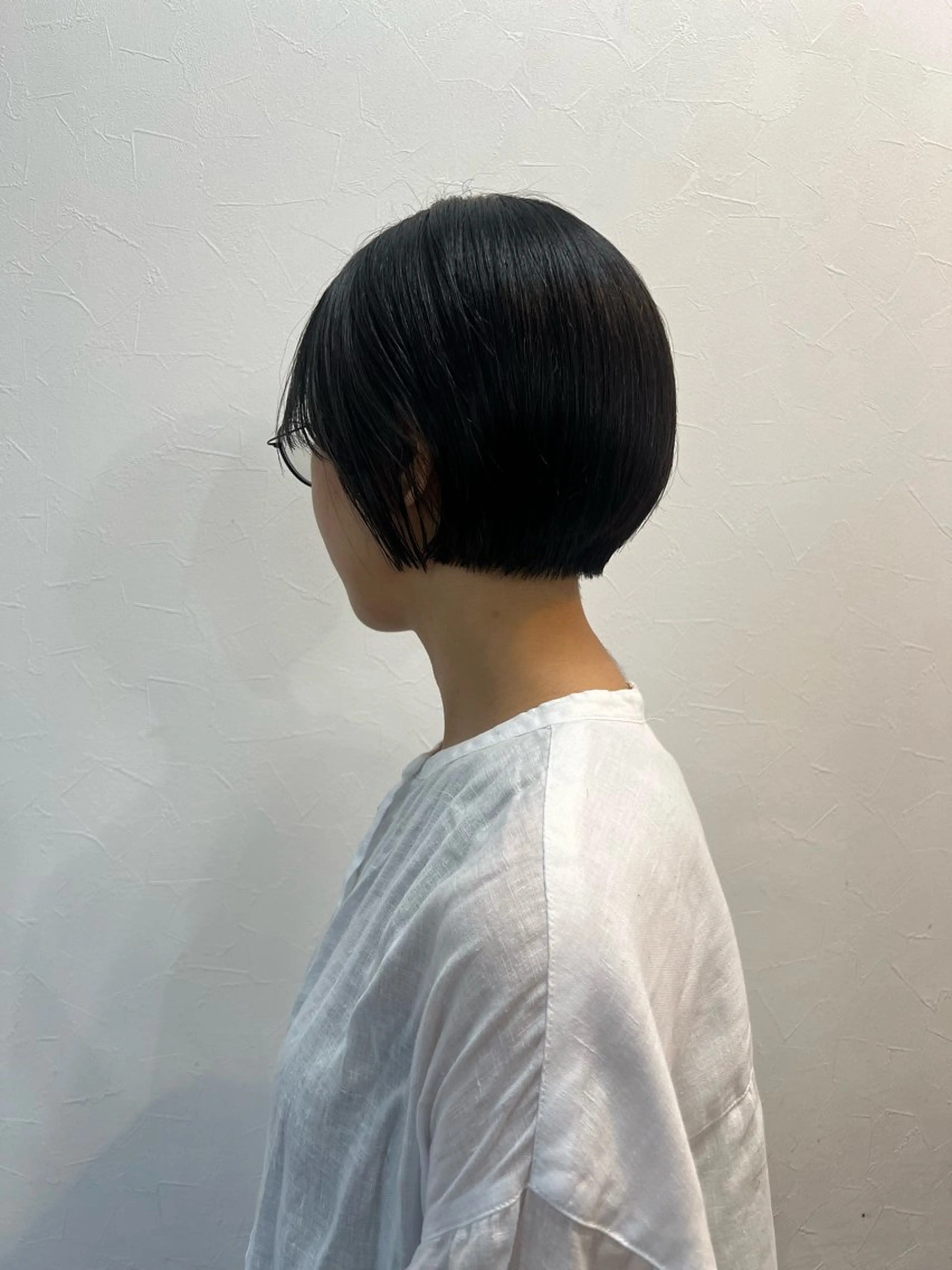 ショート カコ/レイヤーカット ヘアアレンジのヘアスタイル