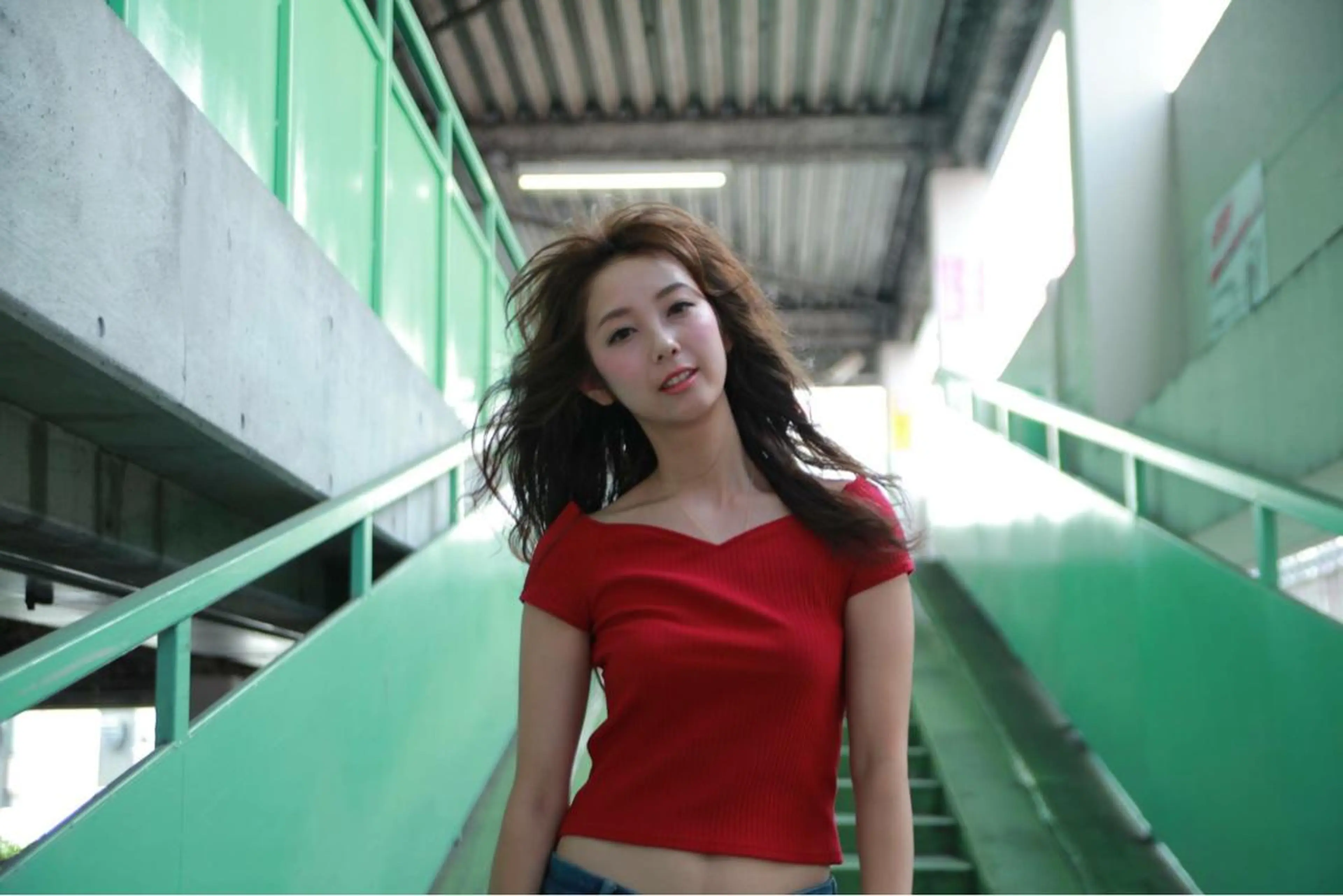 ロング カラー ヘアアレンジ knock【ノック】所属・烏丸韓国ヘア🇰🇷 ayaka🎀のヘアスタイル