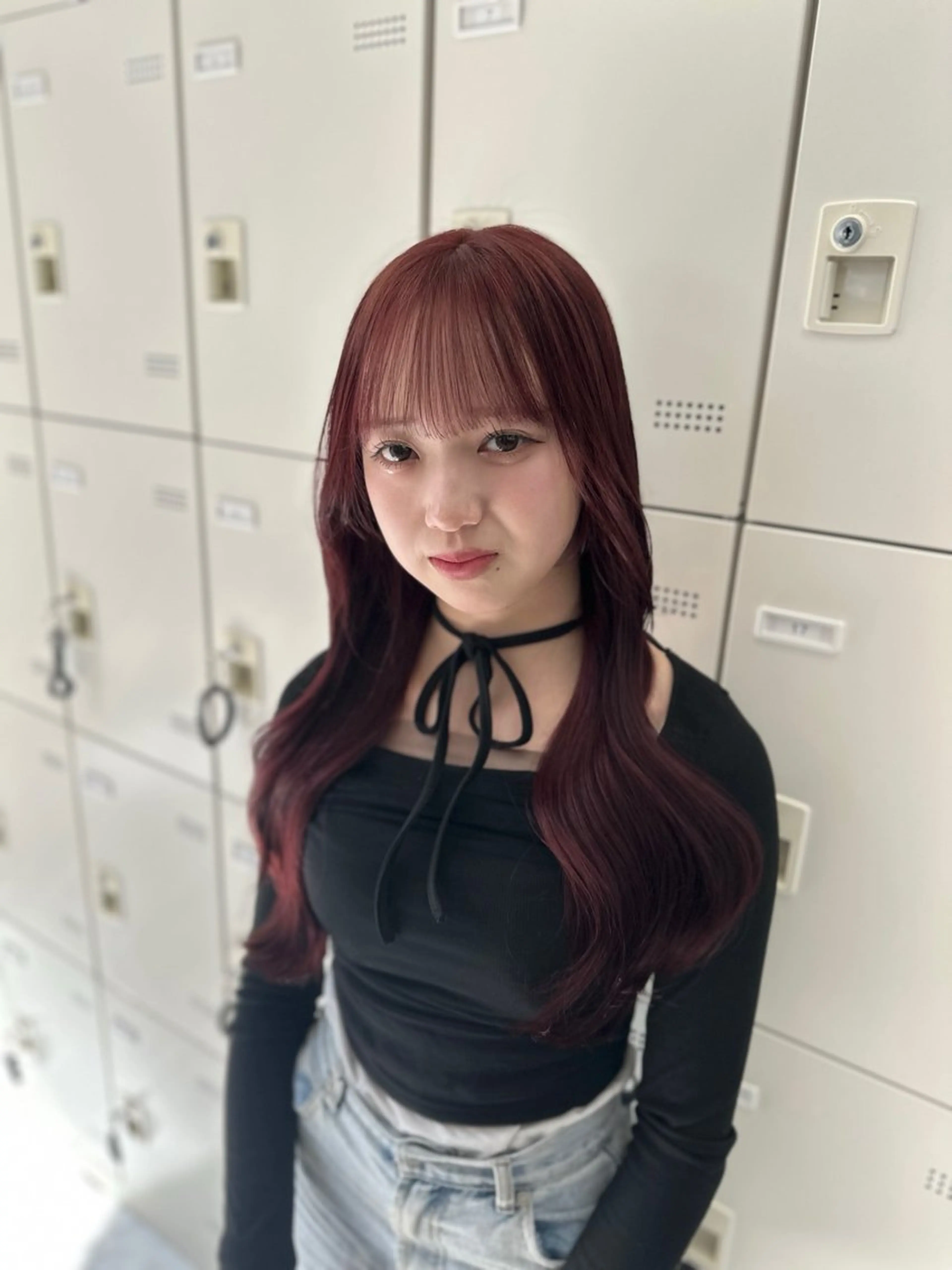 ロング カラー ヘアカラー ヘッドスパ ヘアセット ガーリーstyle ❤︎misaki🏹のヘアスタイル