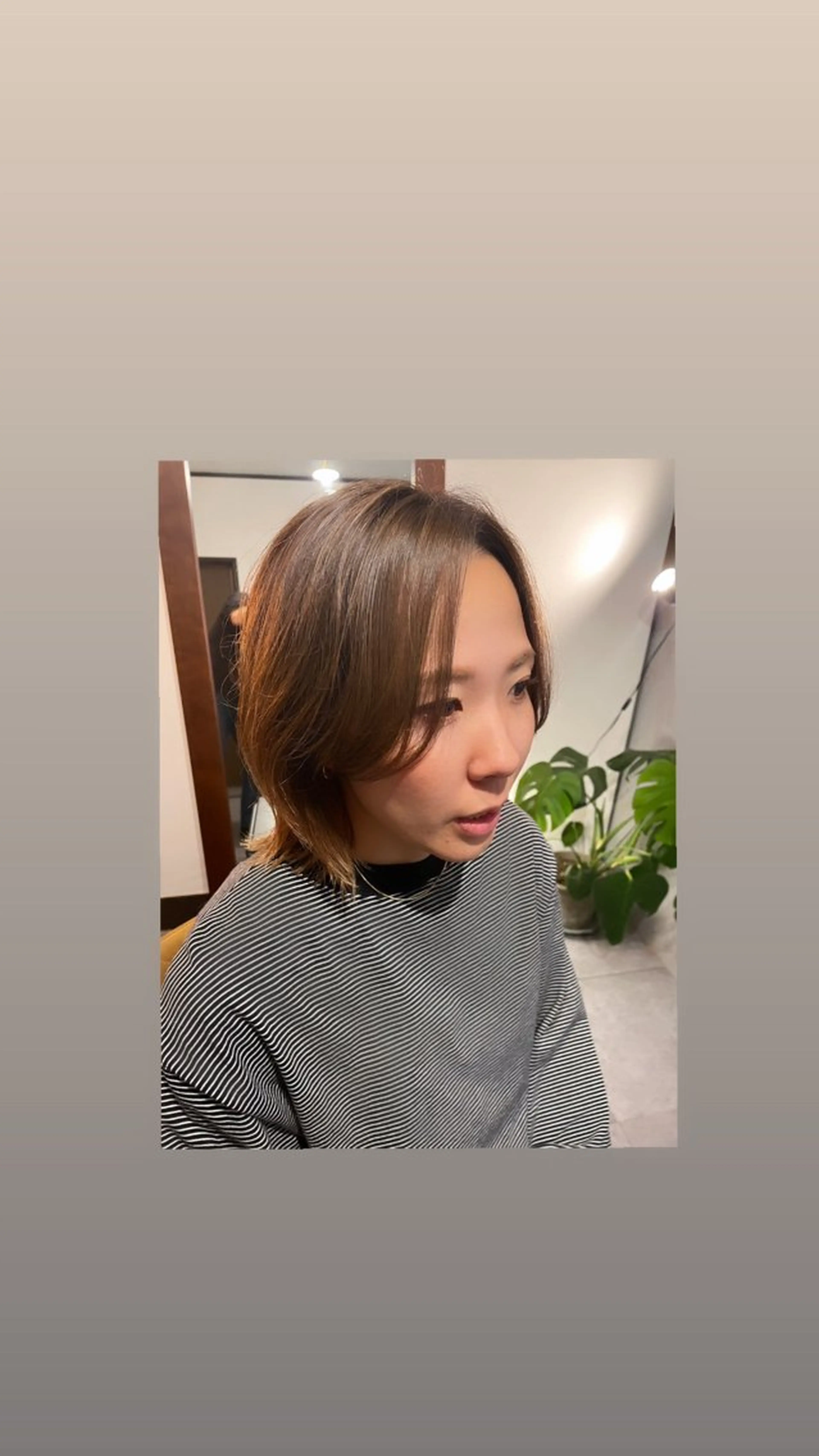 ショート カラー RECORD所属・RECORD sakuraのヘアスタイル