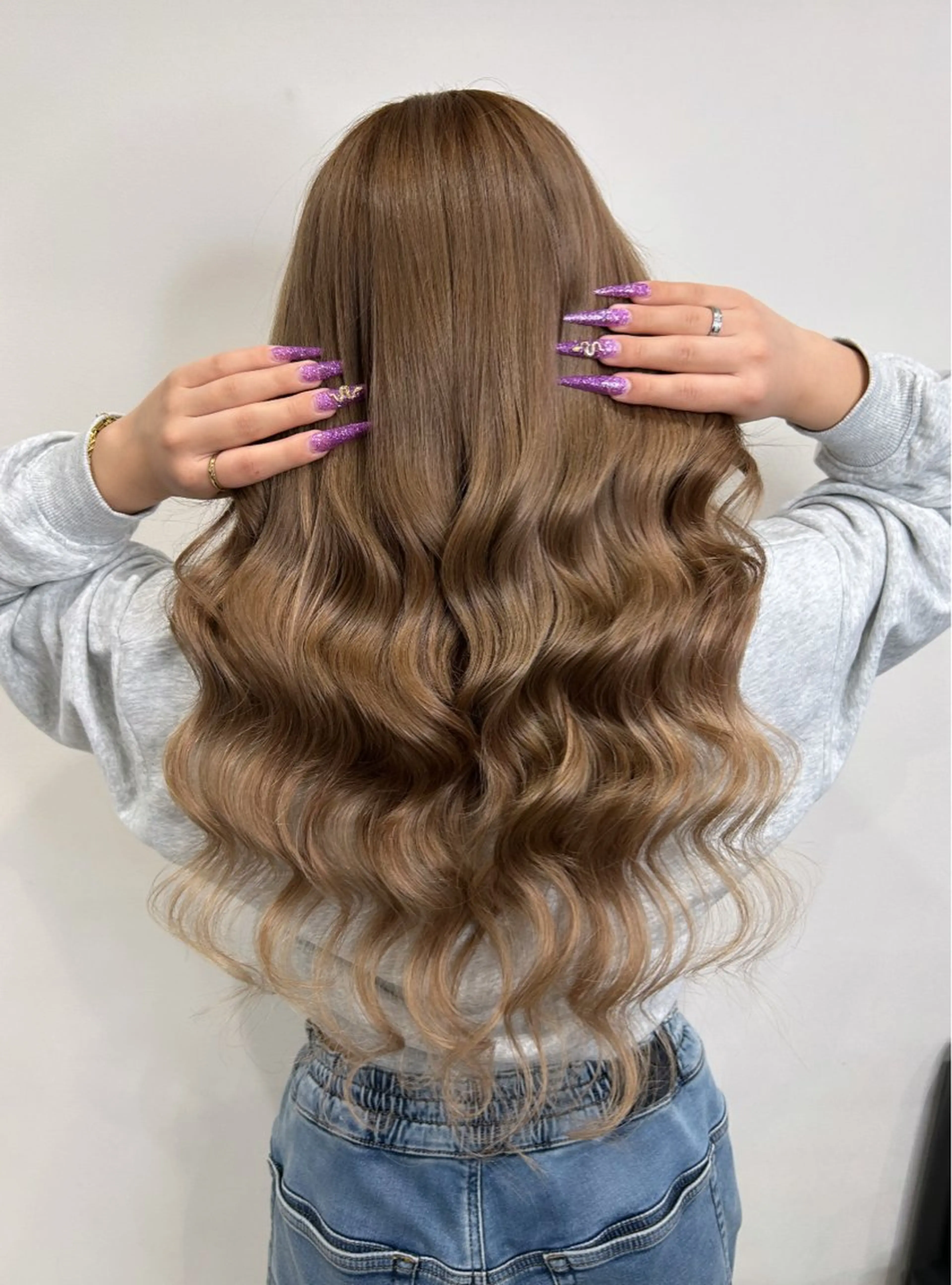 【プルエクステ】ご新規様限定🦋馴染ませカット+ダイヤモンド毛質80本の写真