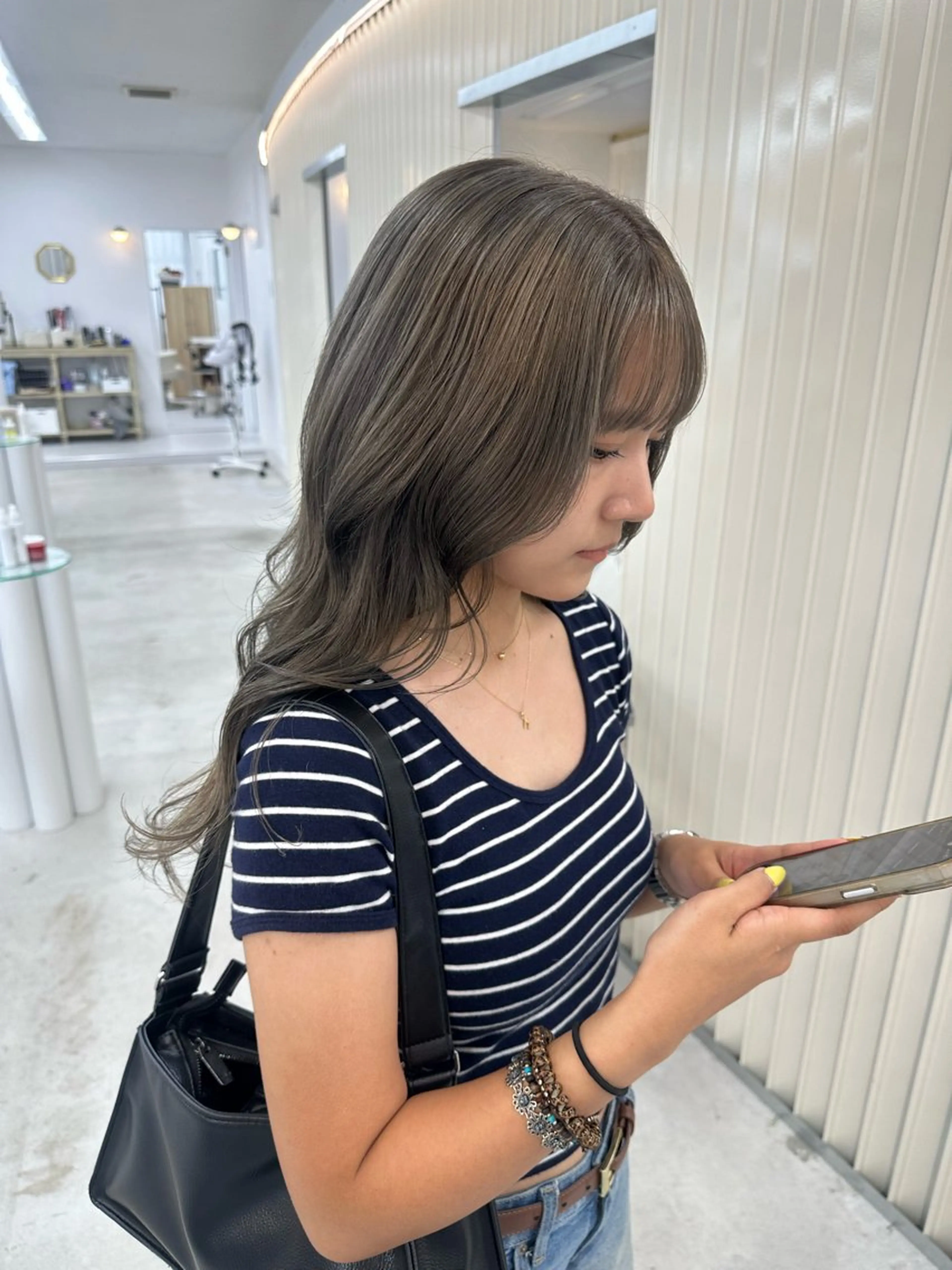 ロング カラー YUIMARL岡山店 MIRAIのヘアスタイル