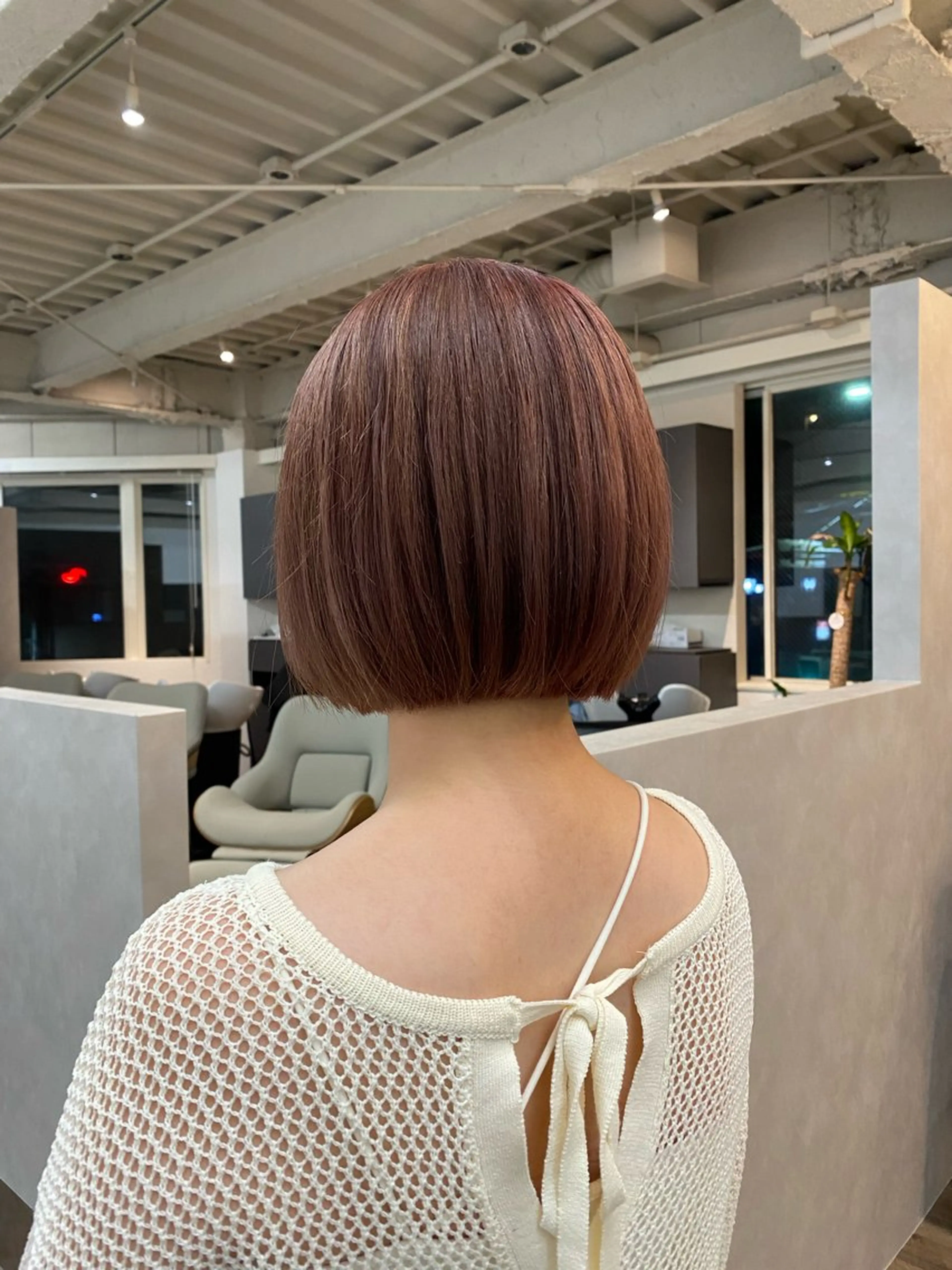 ショート レイヤー/ハイトーン ヒガシサヨのヘアスタイル