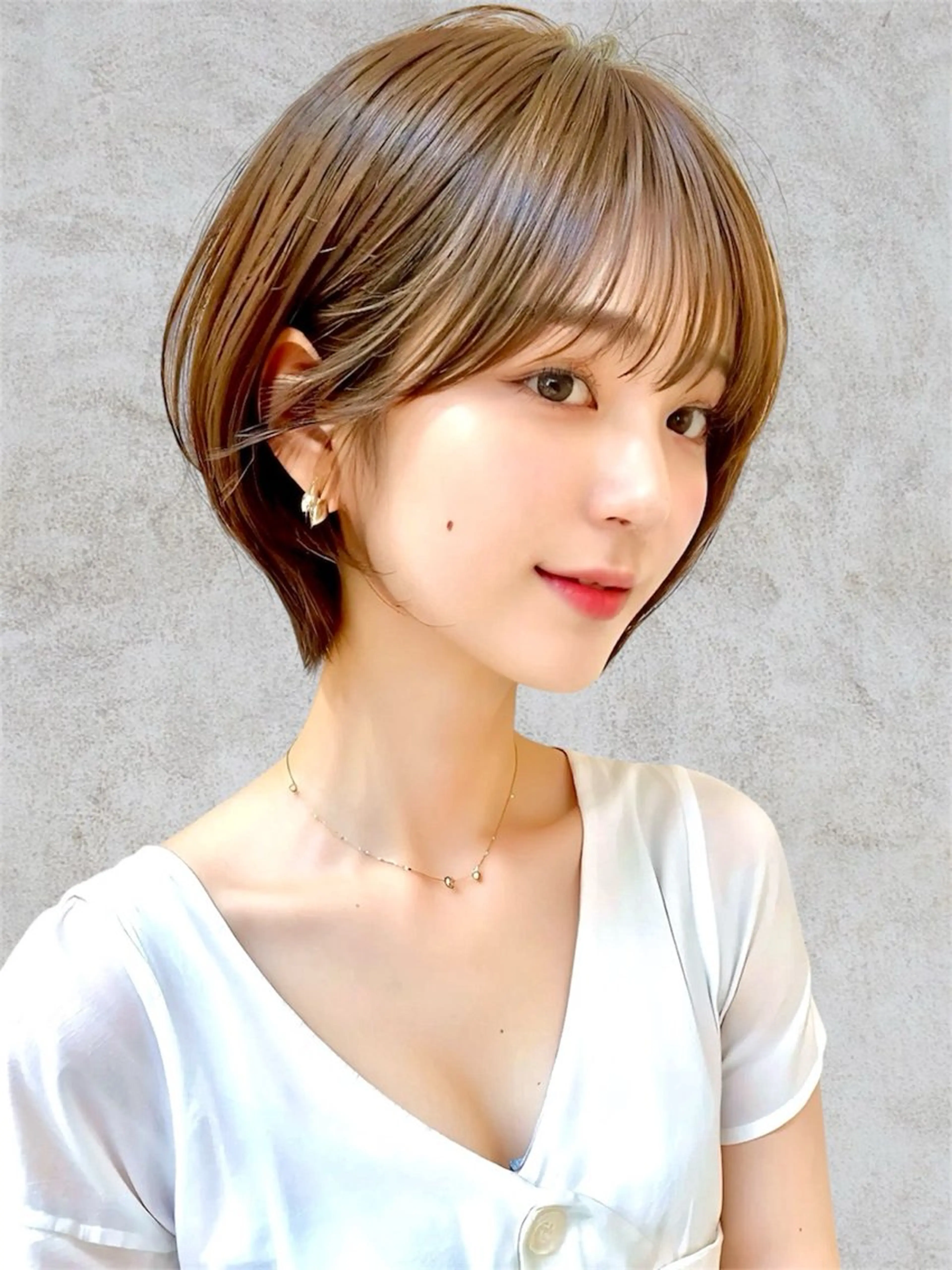 ショート カラー レイヤーカット ショートヘア WE RULE 札幌店【ウィールールサッポロテン】所属・💫大人ショート 張間　勇介のヘアスタイル