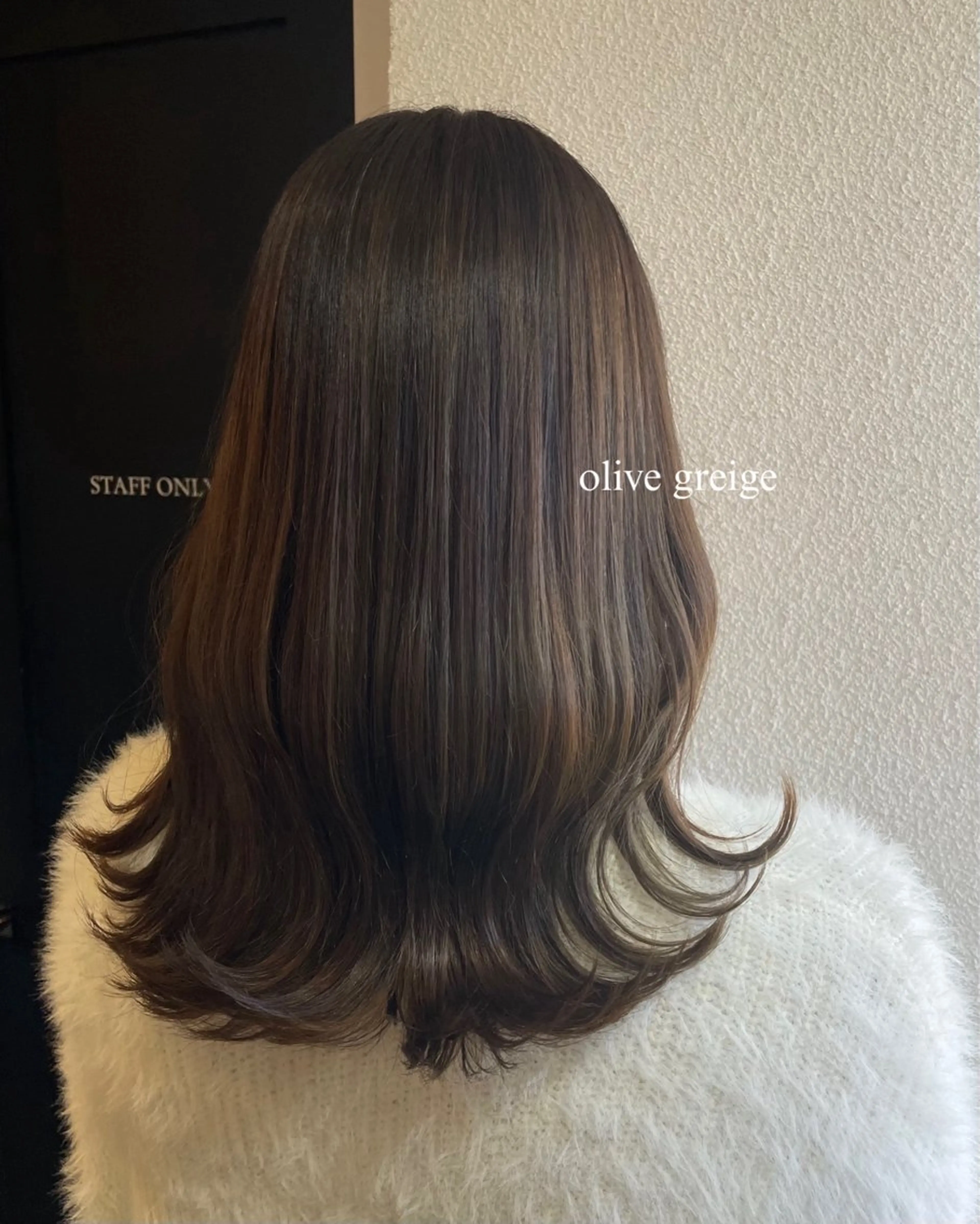 セミロング カラー ブラウンカラー ヘアカラー トリートメント ヘッドスパ Amery kanazawahakkei所属・Luna ☾ ໋のヘアスタイル