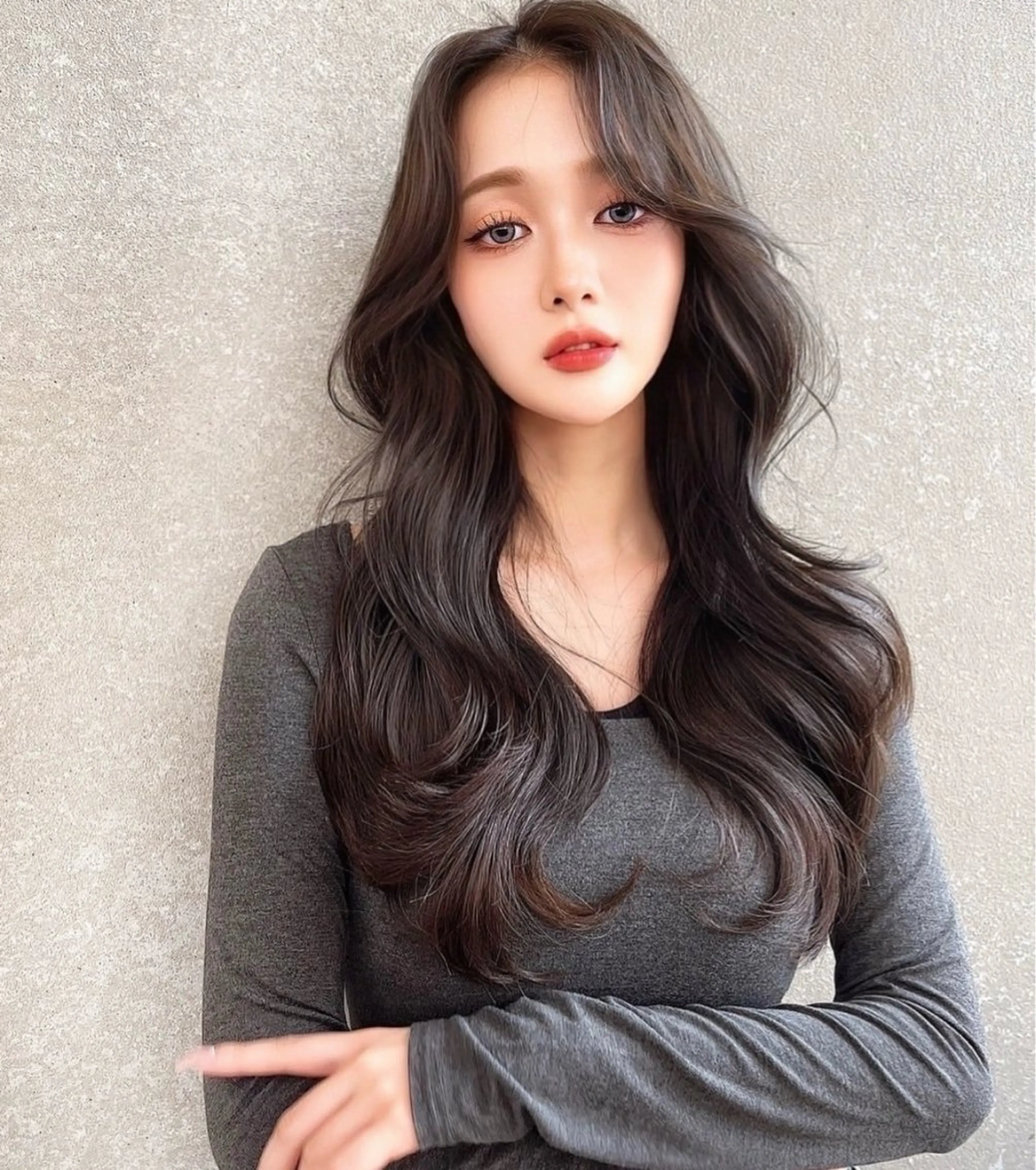 ロング カラー カット トリートメント 韓国ヘア/髪質改善 TAKAHIROのヘアスタイル