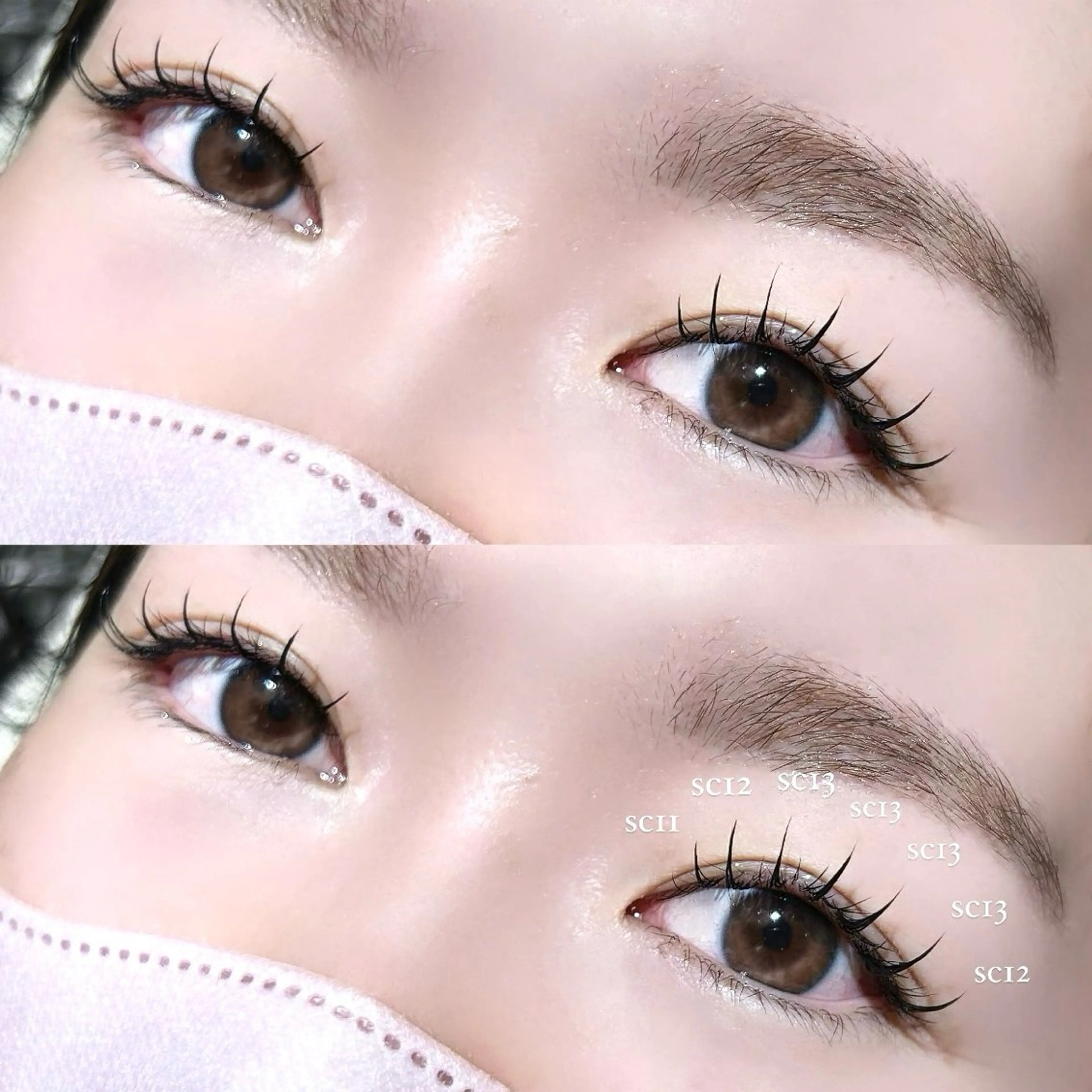 マツエク・マツパ LashOne四条店所属・LashOne四条店 大野栞のマツエク・マツパデザイン