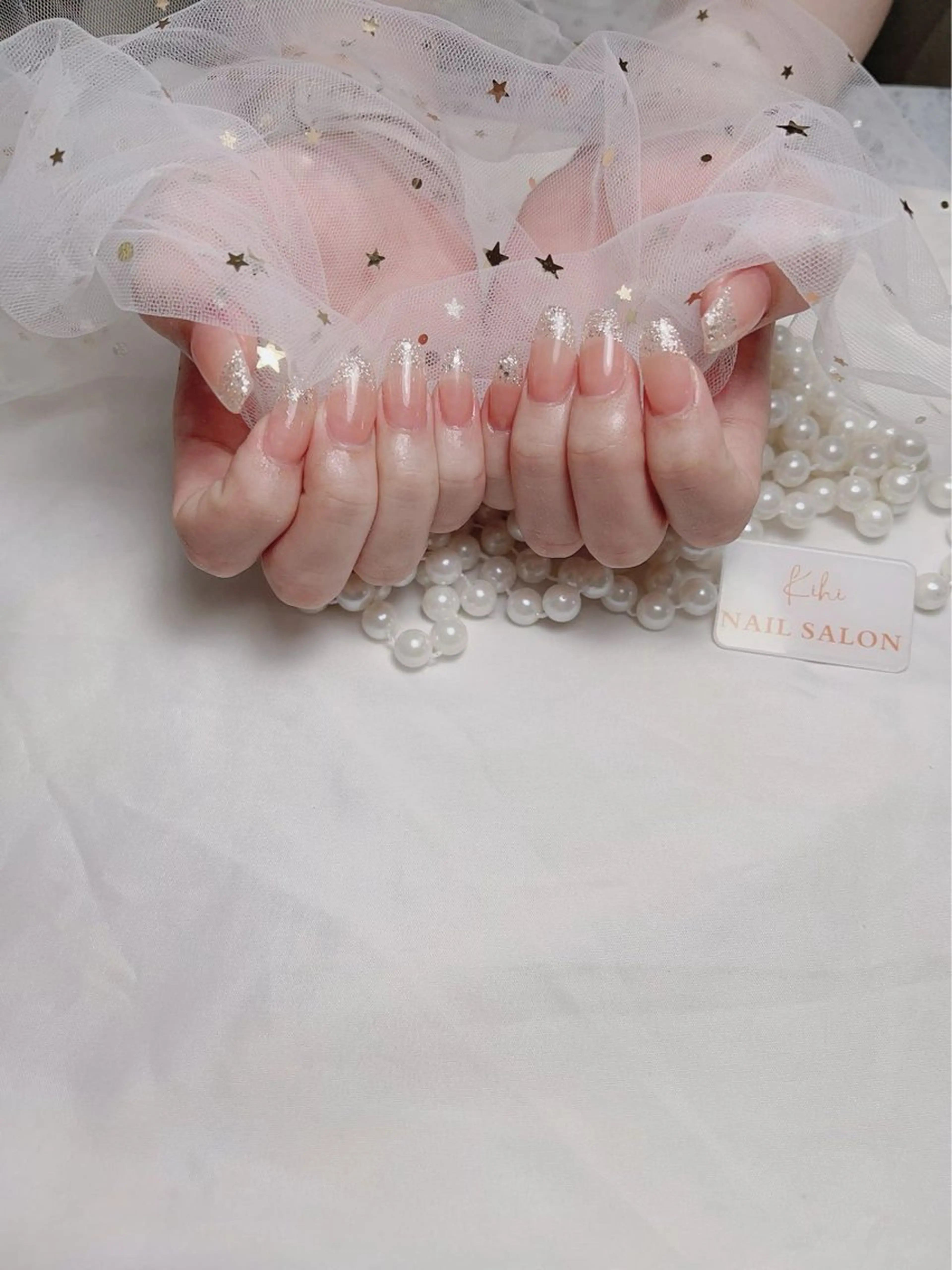 ネイル アートネイル フレンチネイル ジェルネイル グラデーション 韓国ネイル ハンドネイル 💕鈴木ユリ パラジェル/オフ無料のネイルデザイン