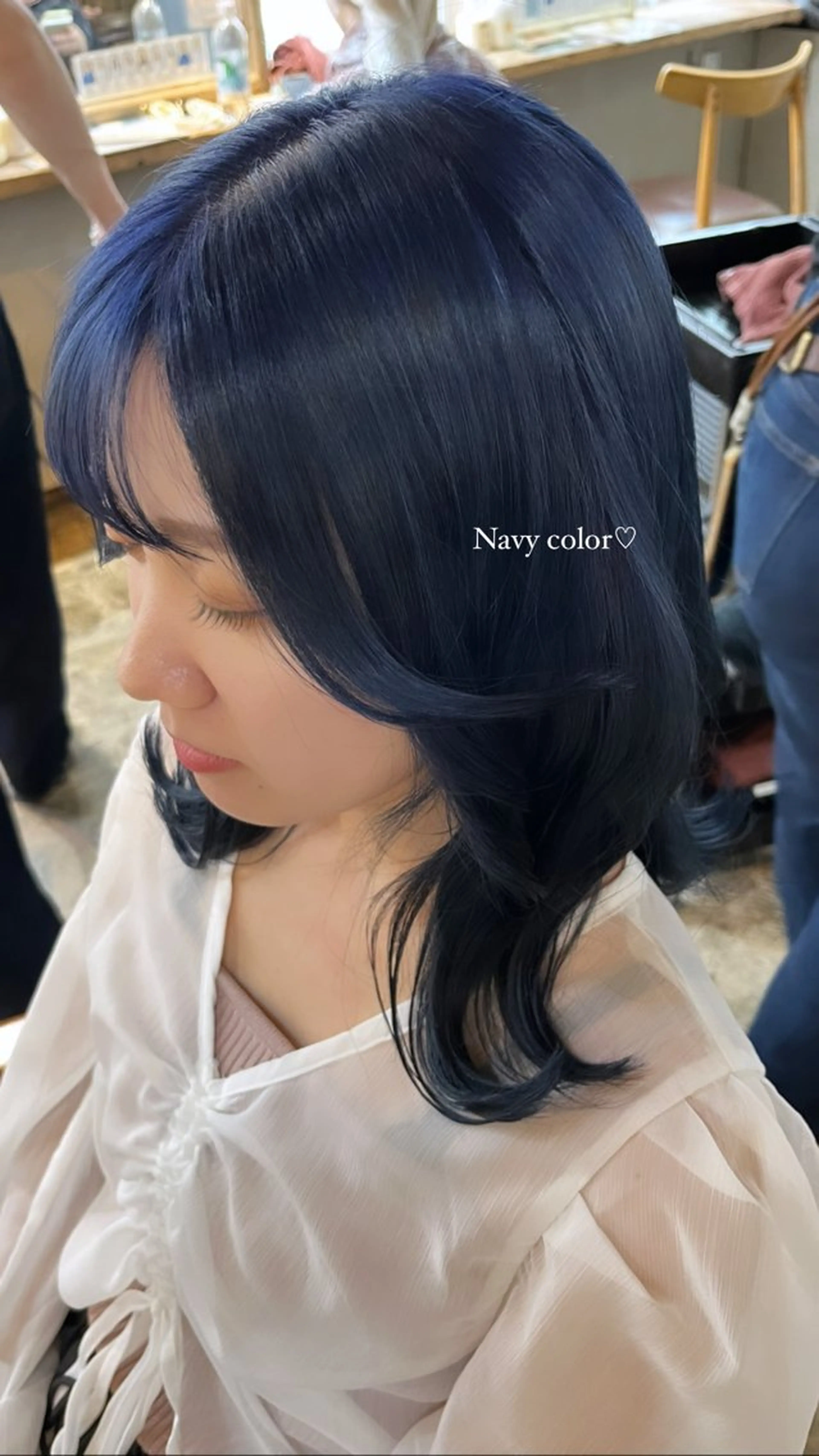 ミディアム ヘアカラー トリートメント 光本 杏のヘアスタイル