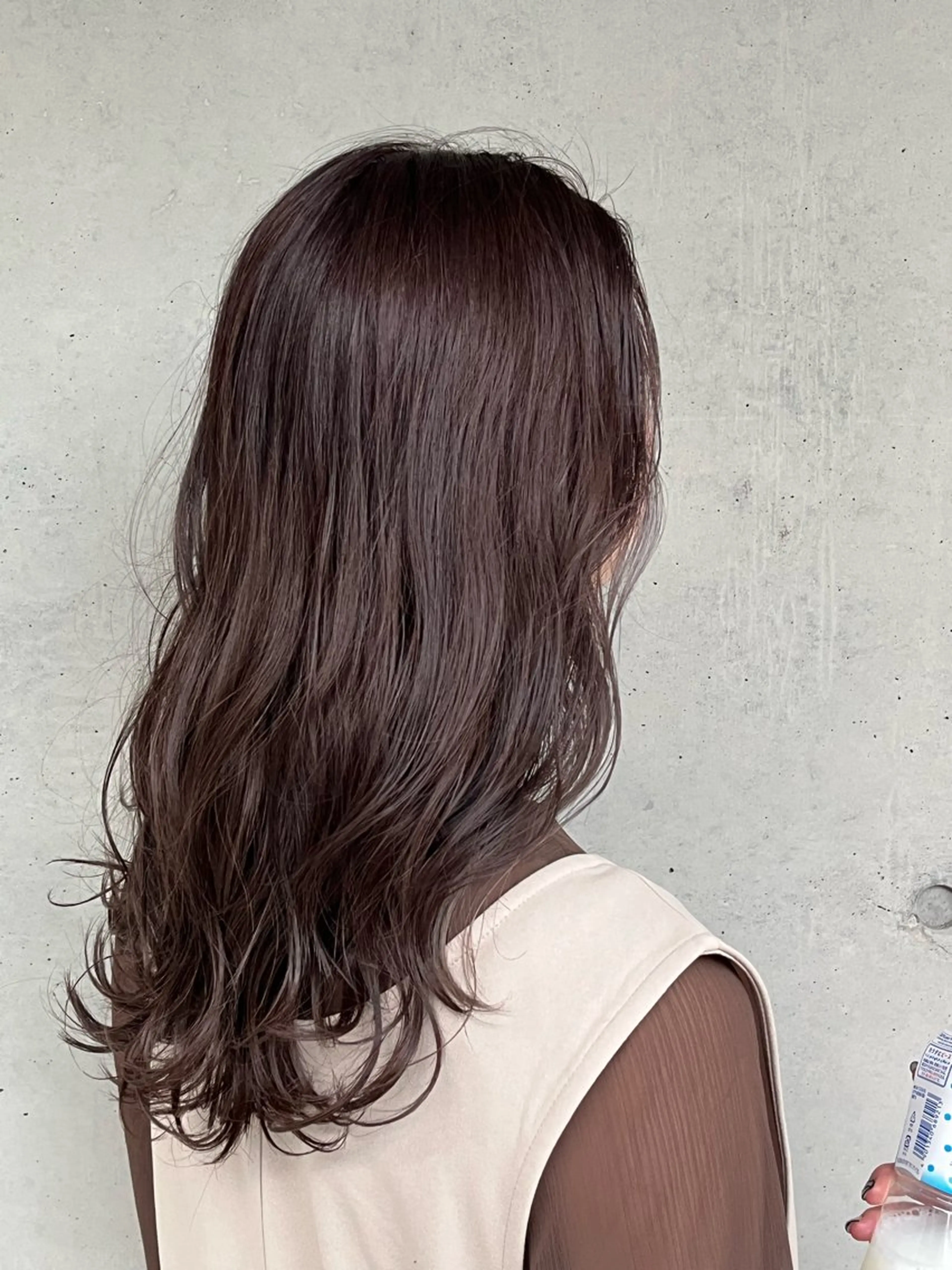 ミディアム ヘアカラー トリートメント Fukuda Hikaruのヘアスタイル