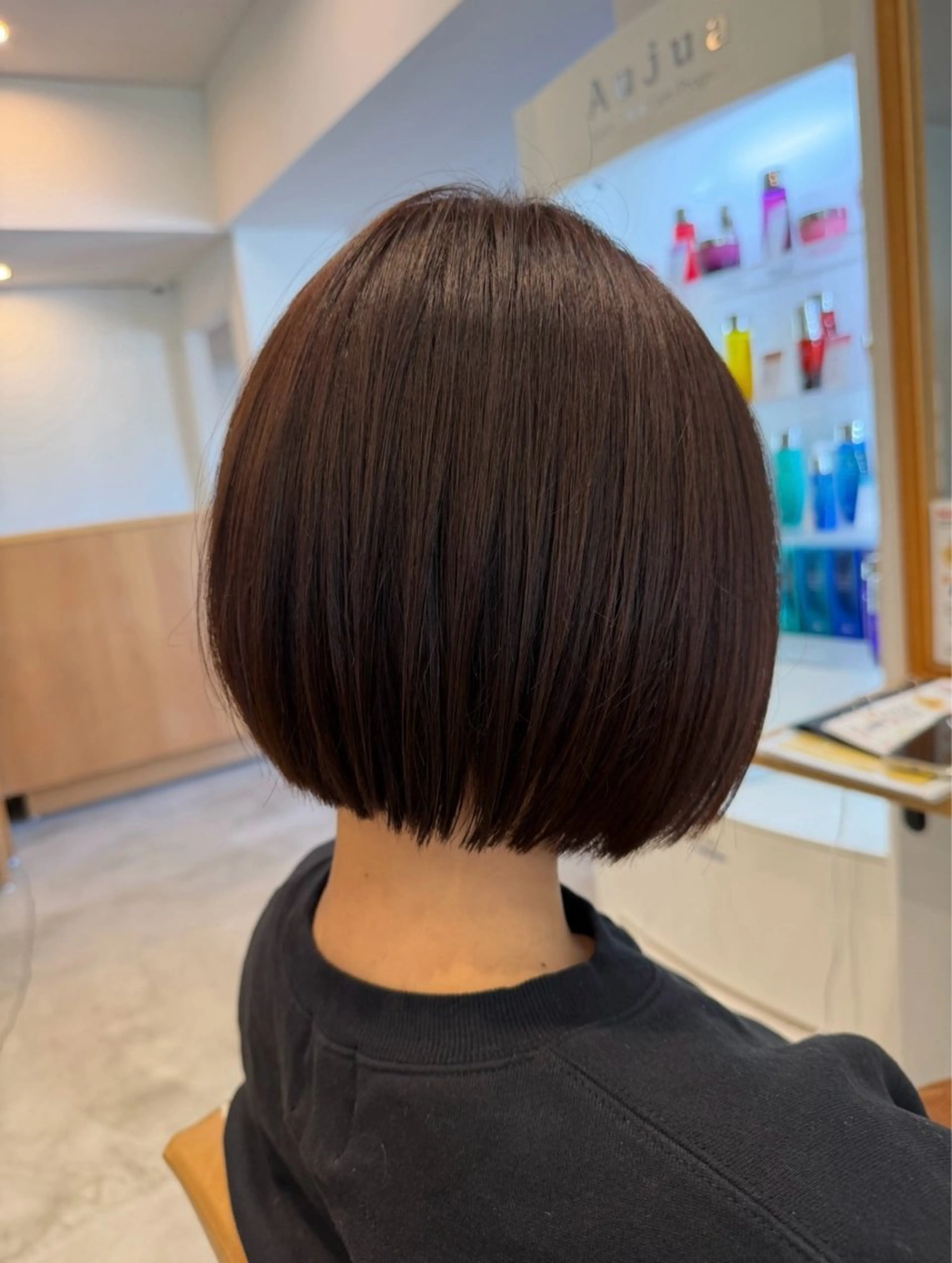 ショート ボブ 髪質改善 トリートメント 磯部   匠 /顔周りカット/艶髪のヘアスタイル