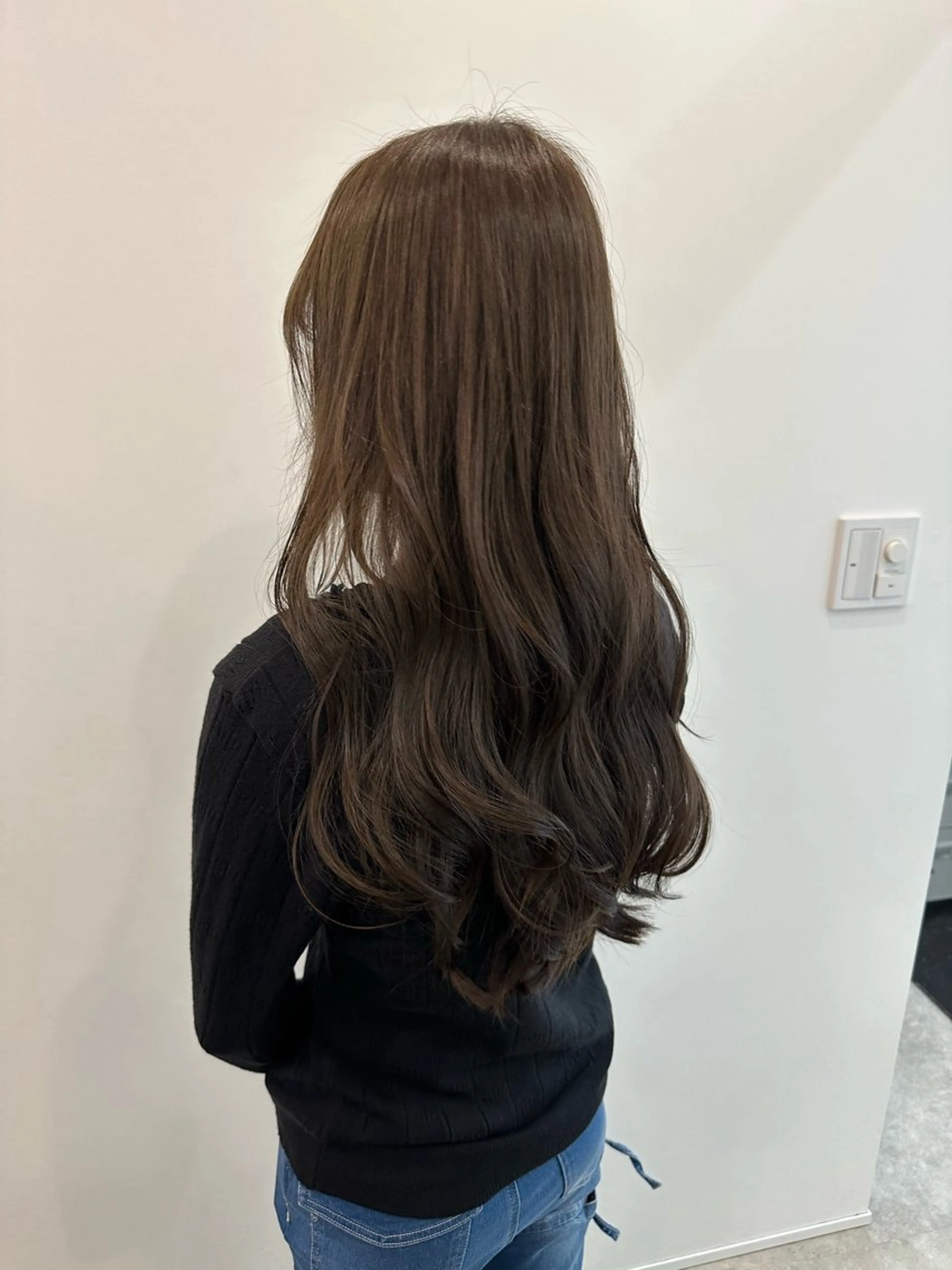 ロング カラー カット ヘアカラー トリートメント レイヤー/ナチュラル 💐nao.のヘアスタイル