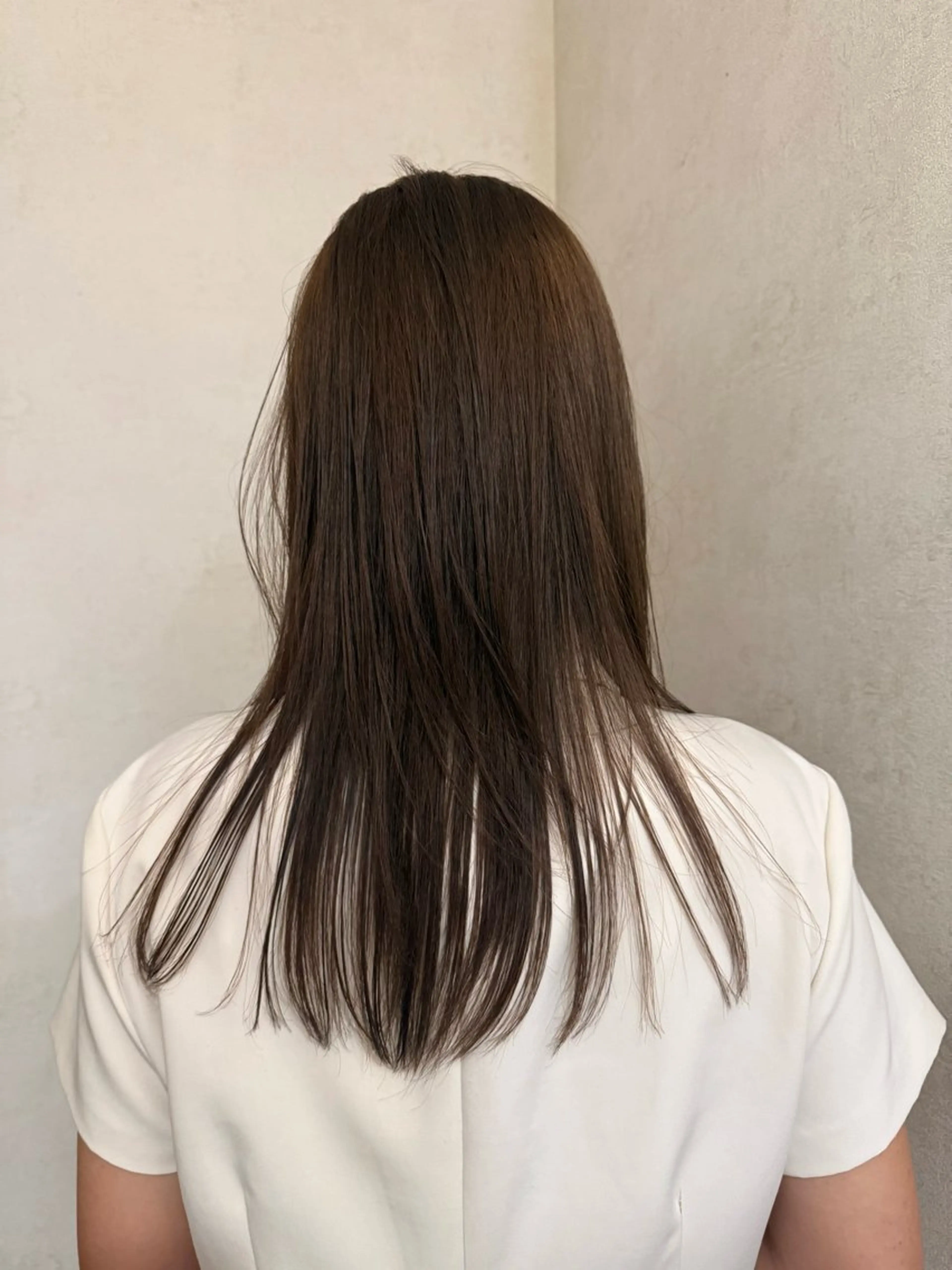 ロング ヘアカラー 🤎透明感カラー/ Yuzu/ベージュのヘアスタイル